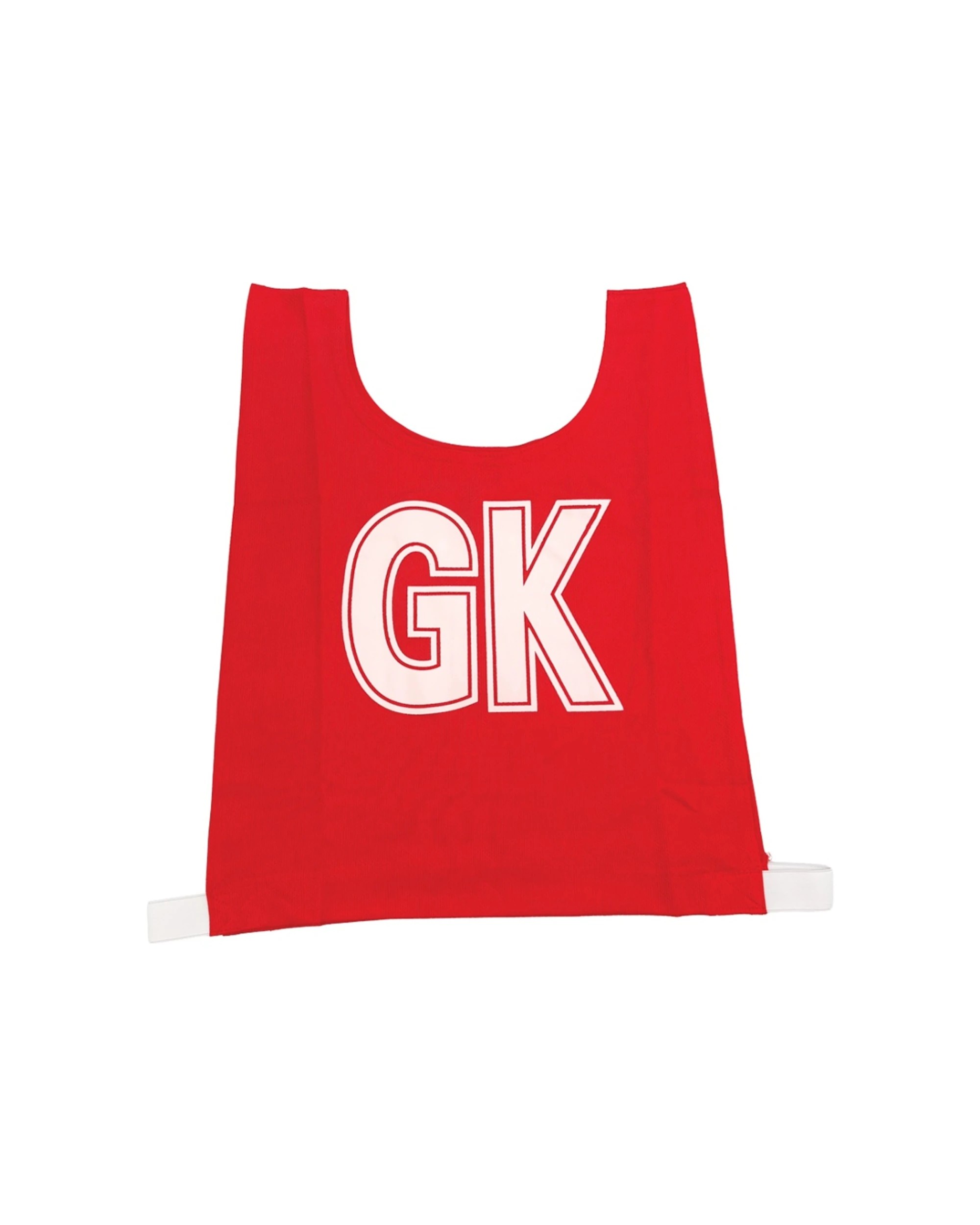 2 Victor Sports 7pc Bibs Netball Junior Breathable Honeycomb Polyester - Red, 2 of 2