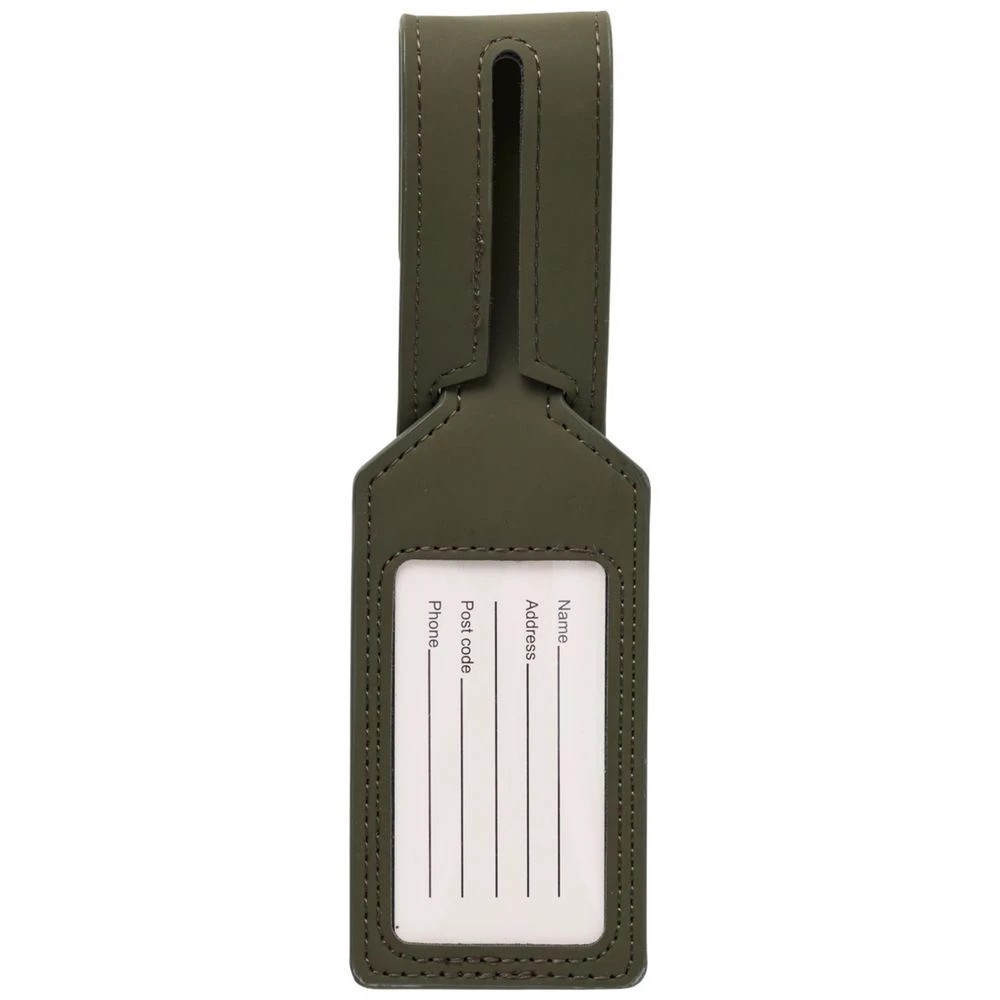 2 Otto On The Go Luggage Tags Green, 2 of 6