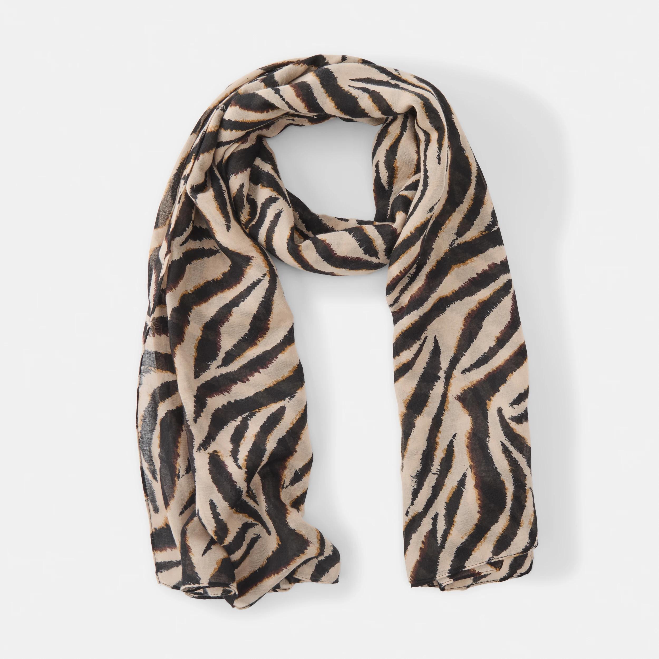 1 Large Lightweight Scarf Zebra, 1 of 3