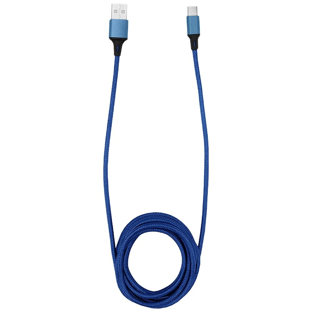1 Otto 2m USB-C to USB-A Cable Euphoric Blue, 1 of 4