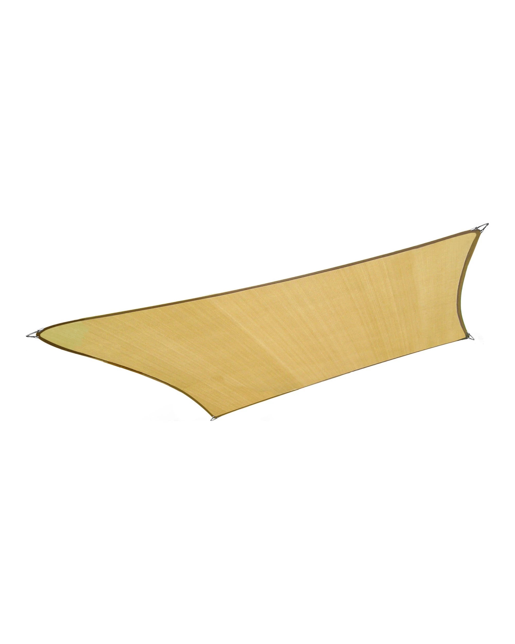 1 Wallaroo 4m x 5m Rectangular Shade Sail - Yellow, 1 of 6