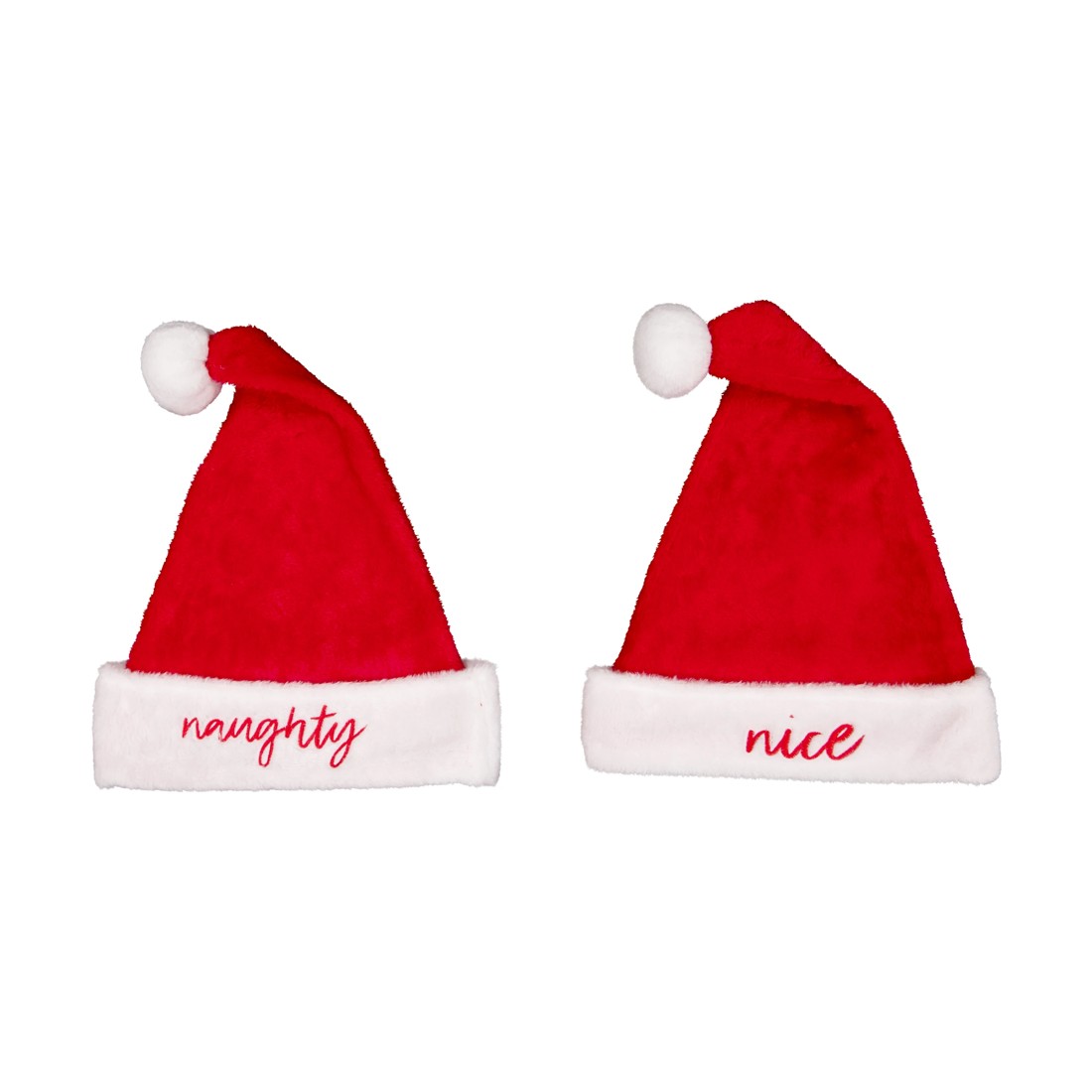 1 Naughty or Nice Santa Hat - Assorted, 1 of 5