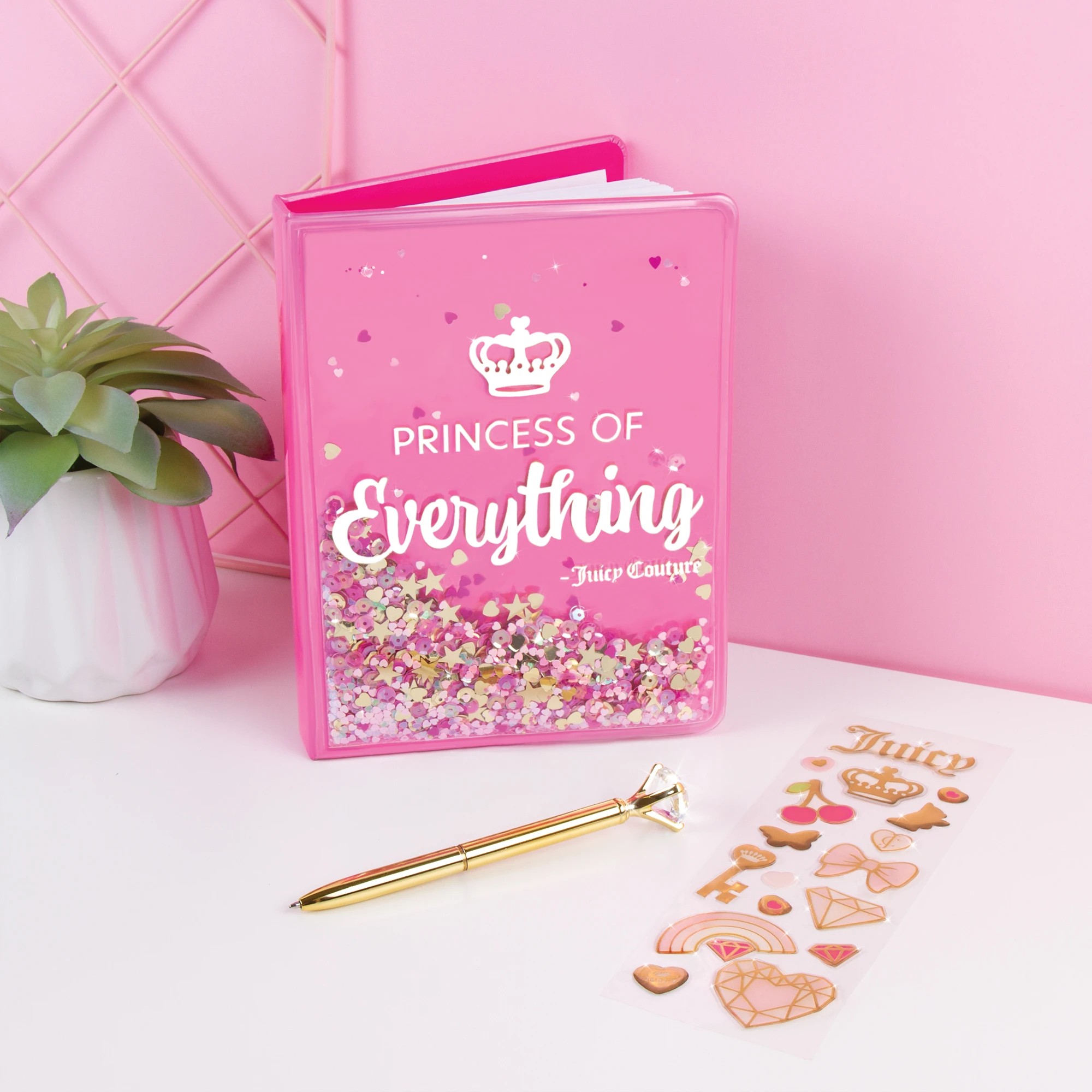 4 19 Piece Make It Real: Juicy Couture Princess of Everything Signature Journaling Set, 4 of 7