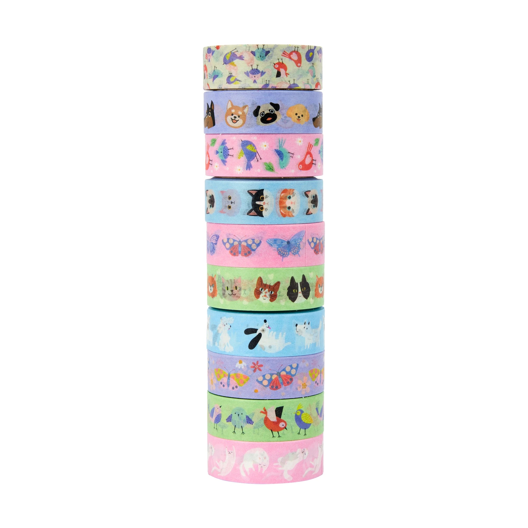 2 10 Pack Washi Tapes - Cute Animals, 2 of 3