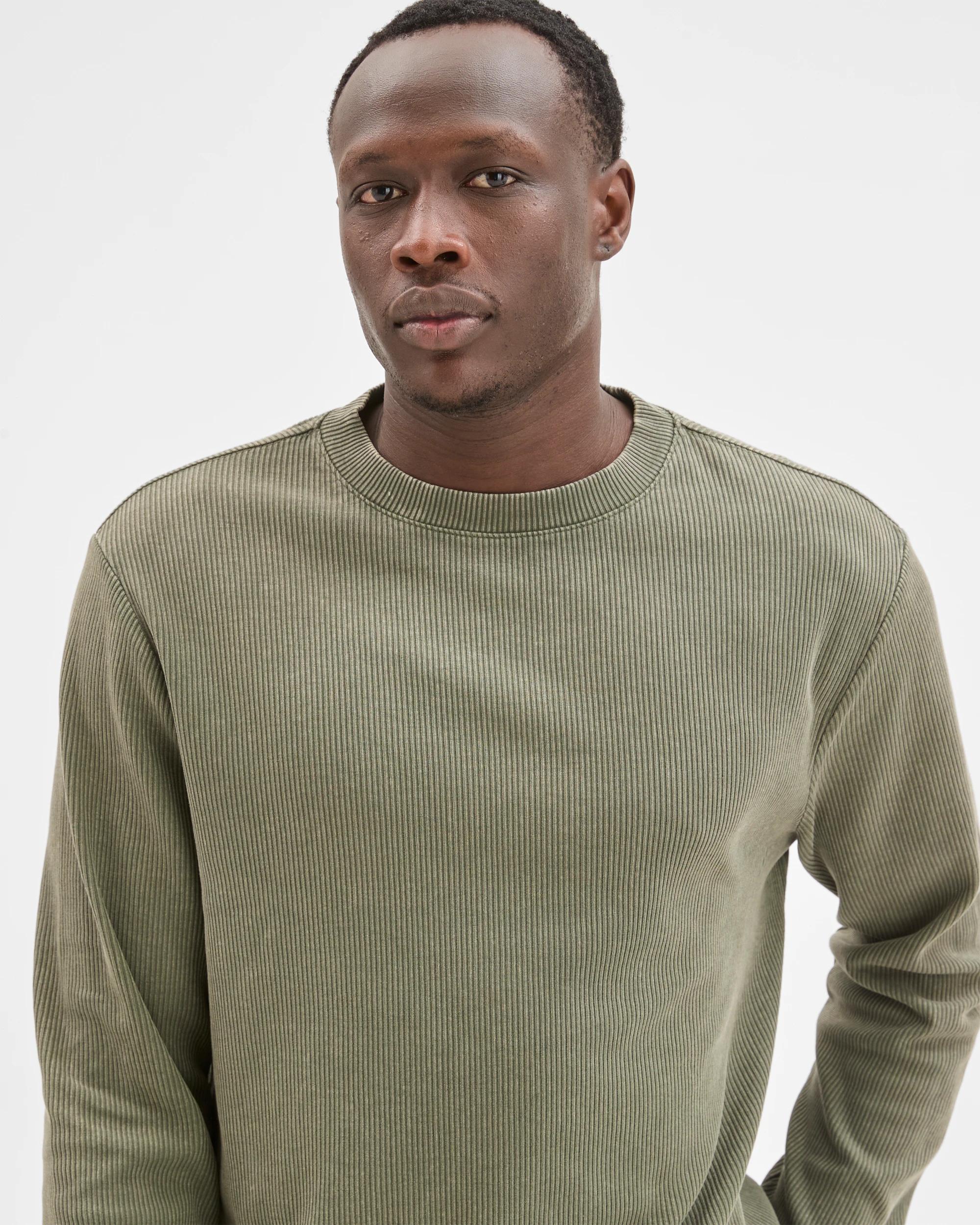4 Commons Australian Cotton Relaxed Heavyweight Textured T-Shirt ACID GREEN, 4 of 6