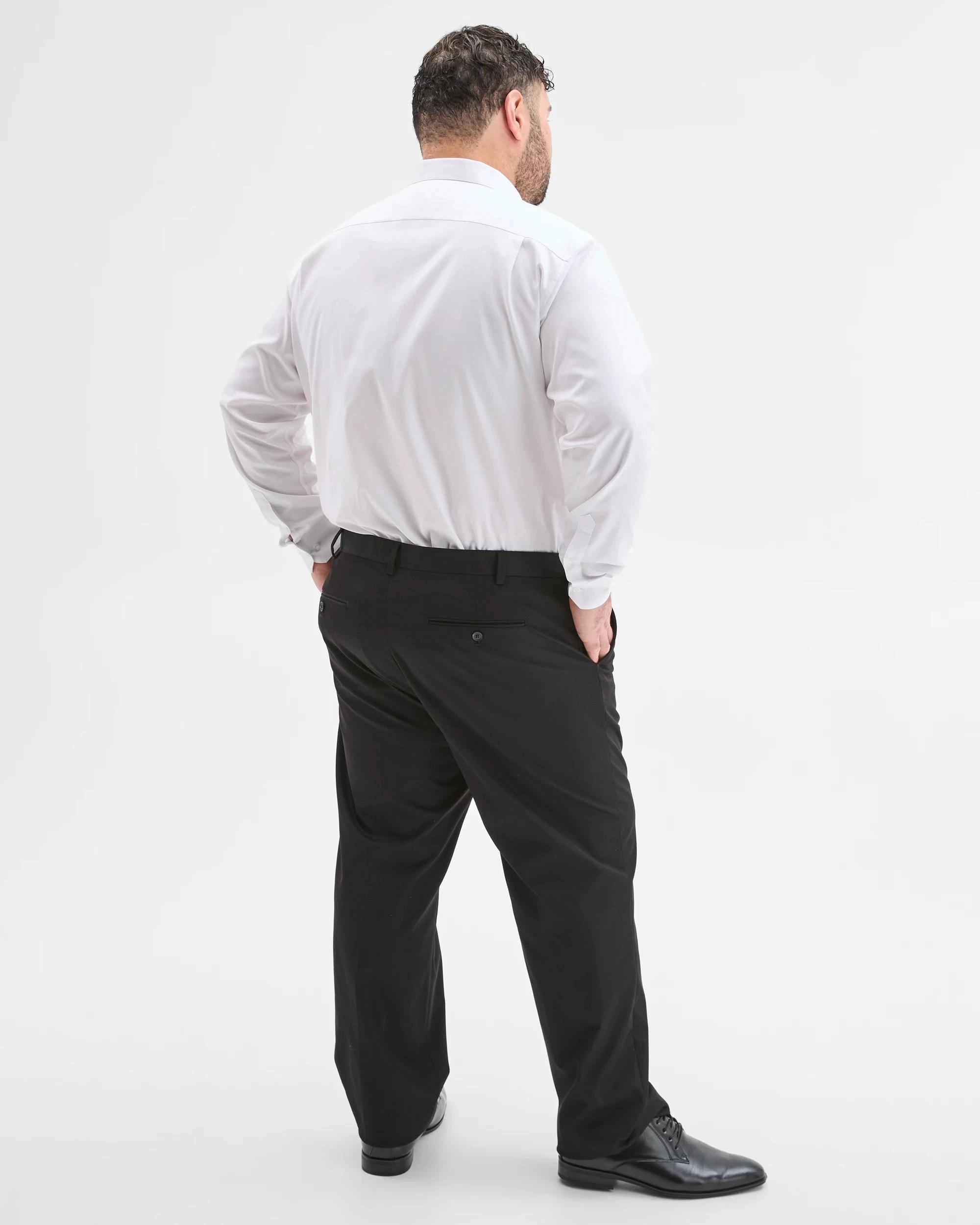 6 Target Man Plus Plus Size Core Business Shirt WHITE, 6 of 6