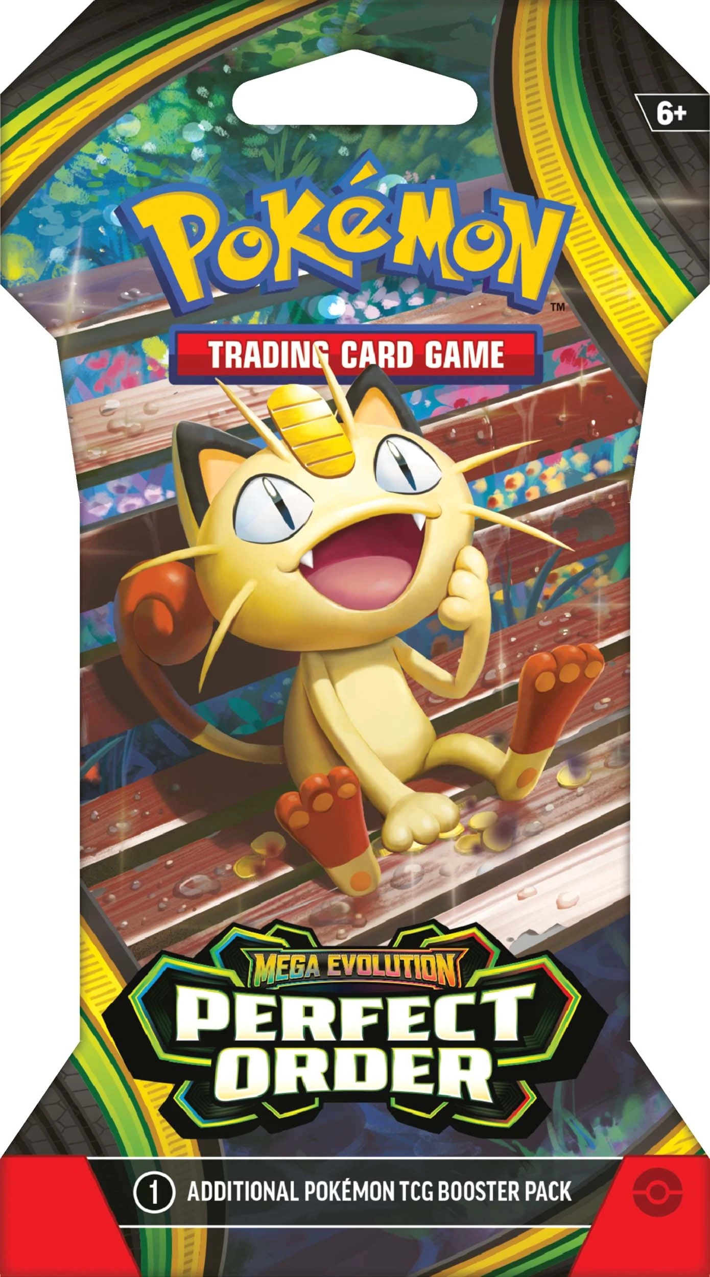 3 Pokemon Trading Card Game: Mega Evolution - Perfect Order Sleeved Booster - Assorted, 3 of 6