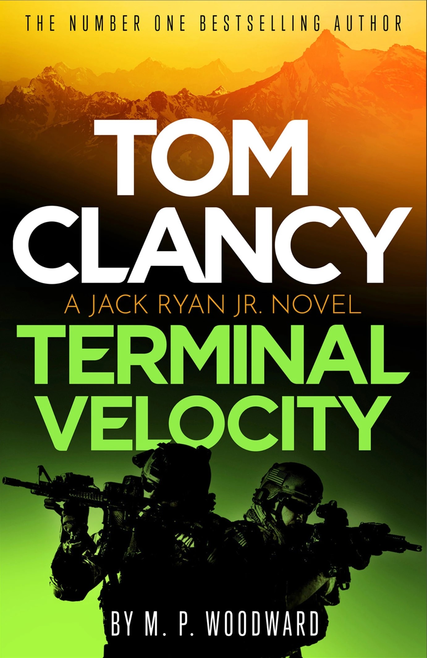 1 Tom Clancy Terminal Velocity: A Jack Ryan Jr. Novel by M.P. Woodward - Book, 1 of 1