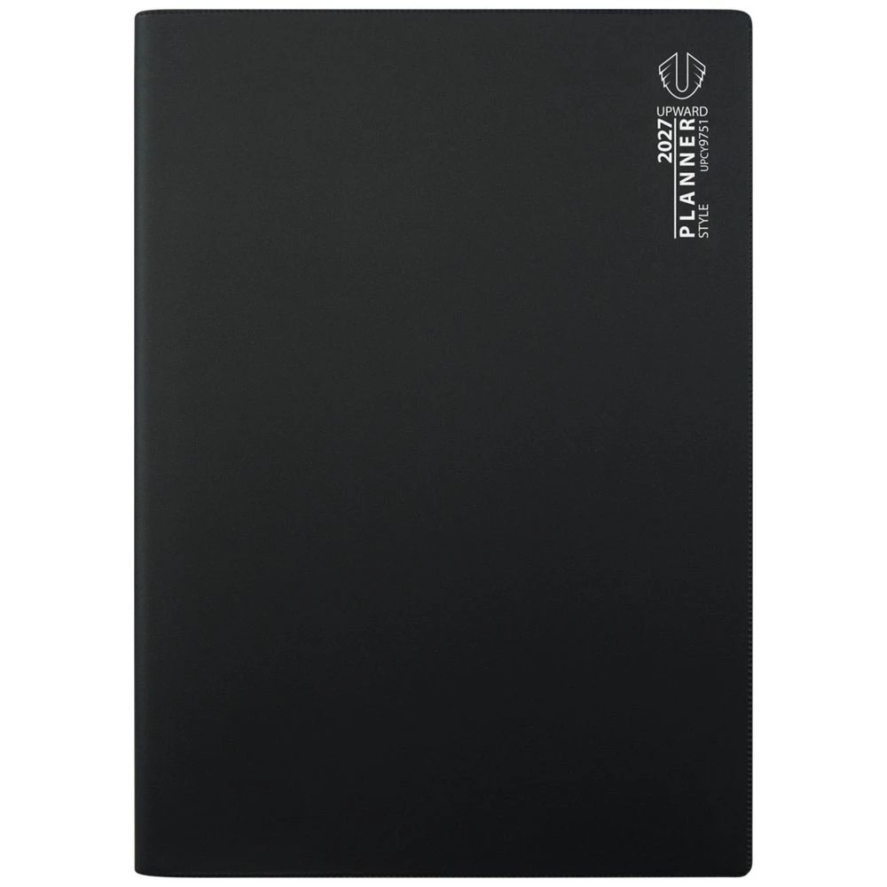 1 Upward A4 Month to View 2027 Planner Black, 1 of 3