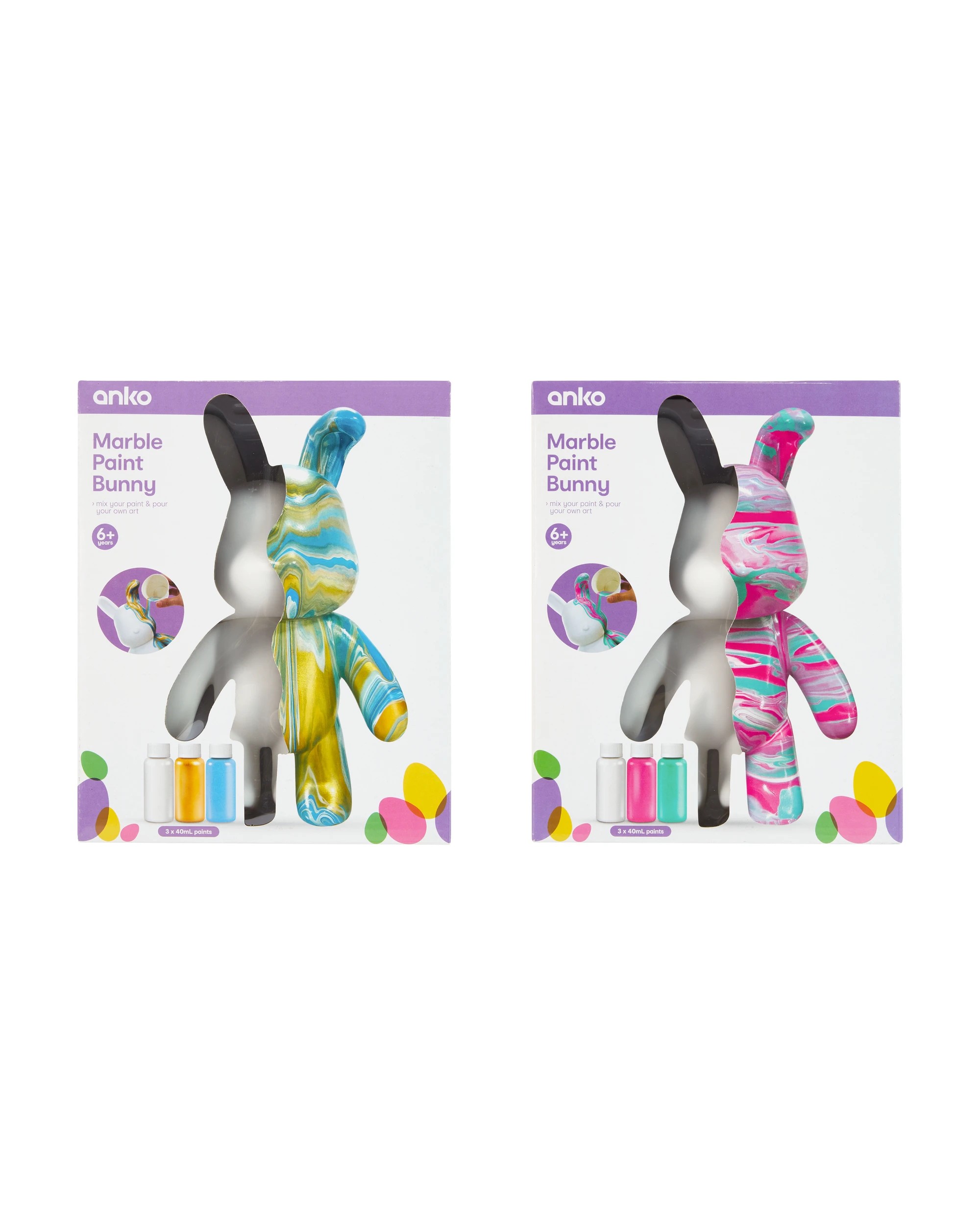 1 Marble Paint Bunny - Assorted, 1 of 4