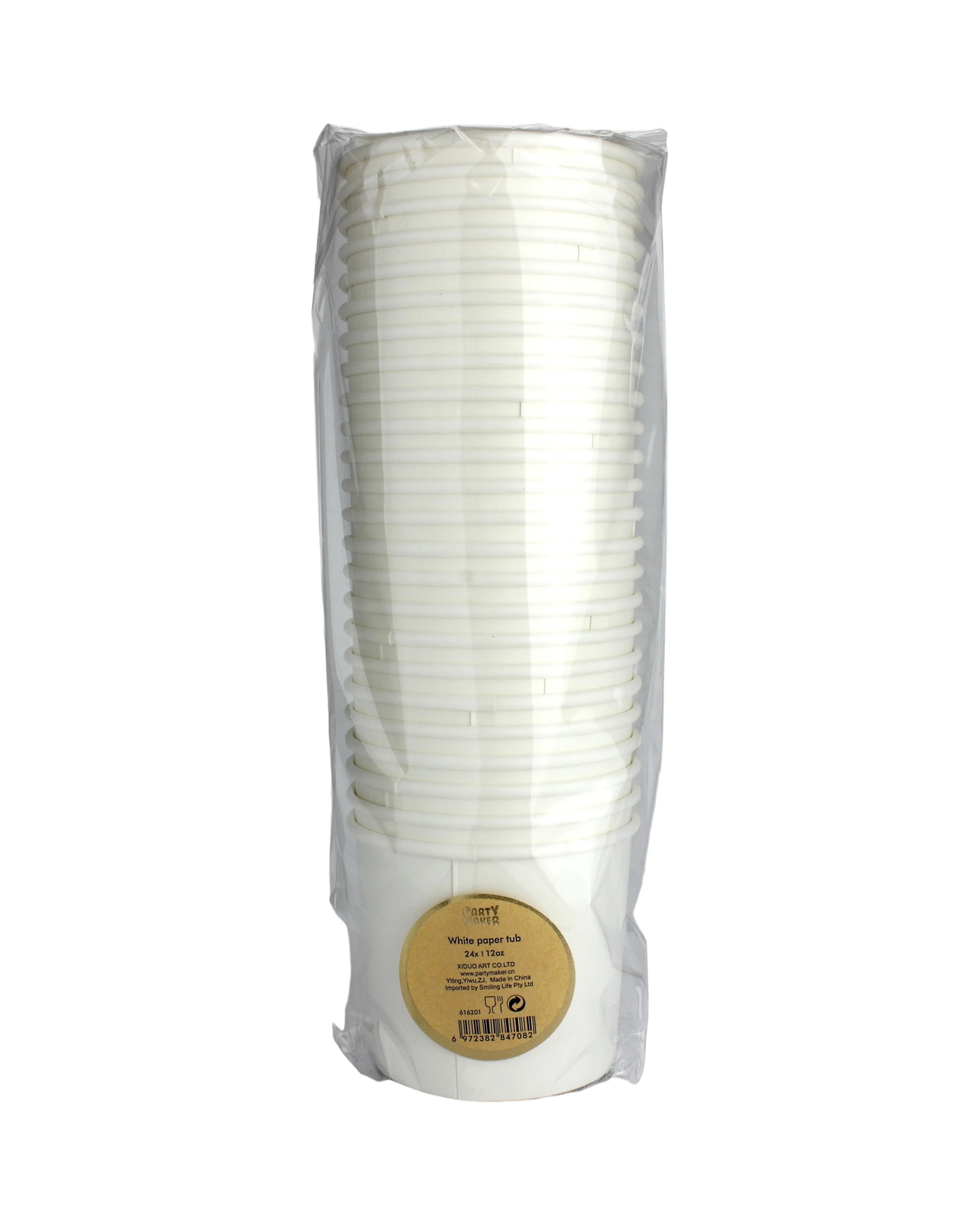 2 Partyrama White Paper Treat Cups Pack of 24 - White, 2 of 2