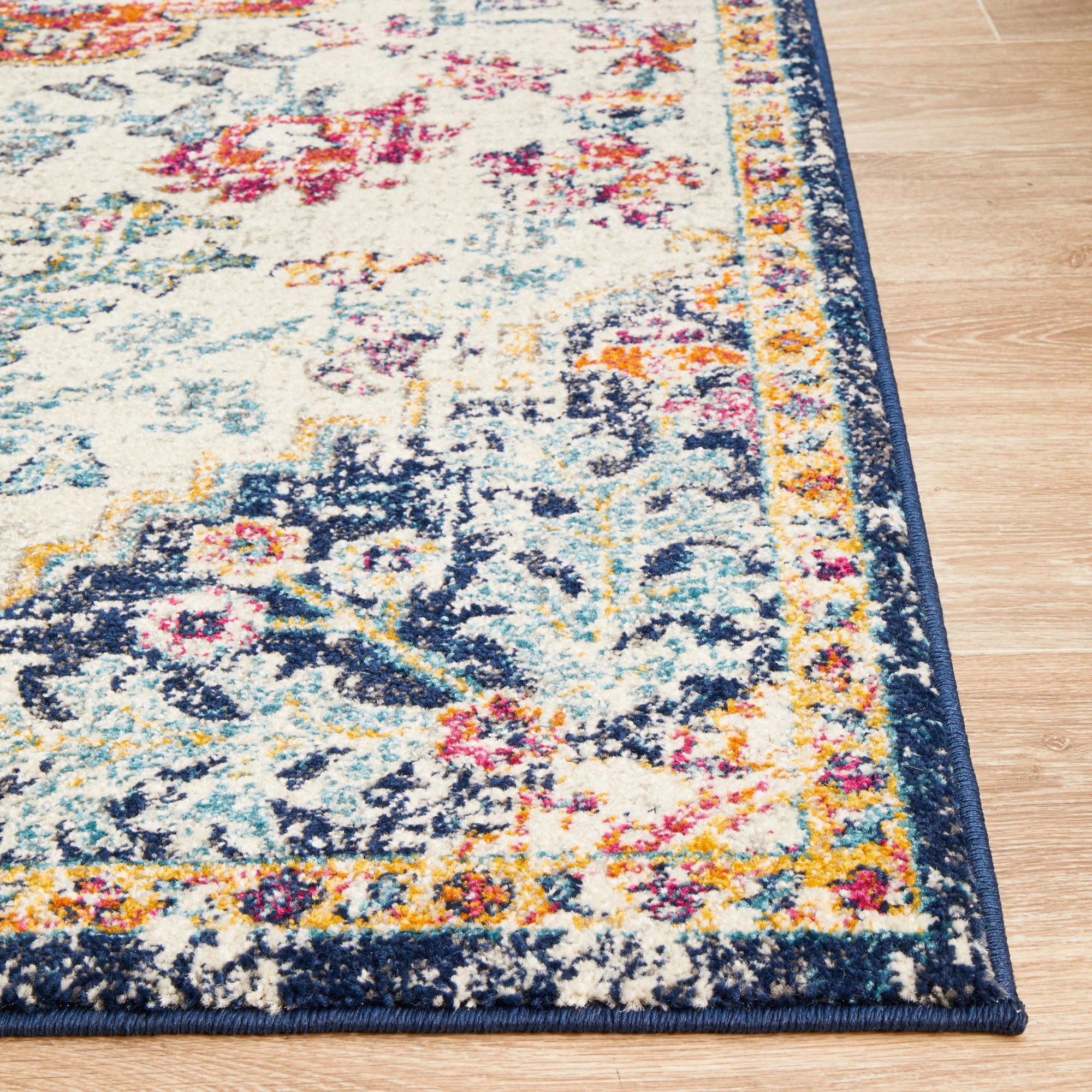 6 Common Ground Rugs Encore 254 290x200cm - Large Floor Rug - White, 6 of 9