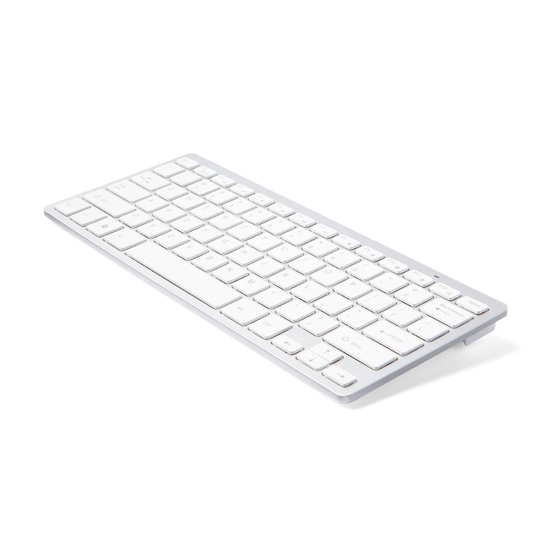 5 Wireless Keyboard and Mouse Combo - White and Silver, 5 of 8