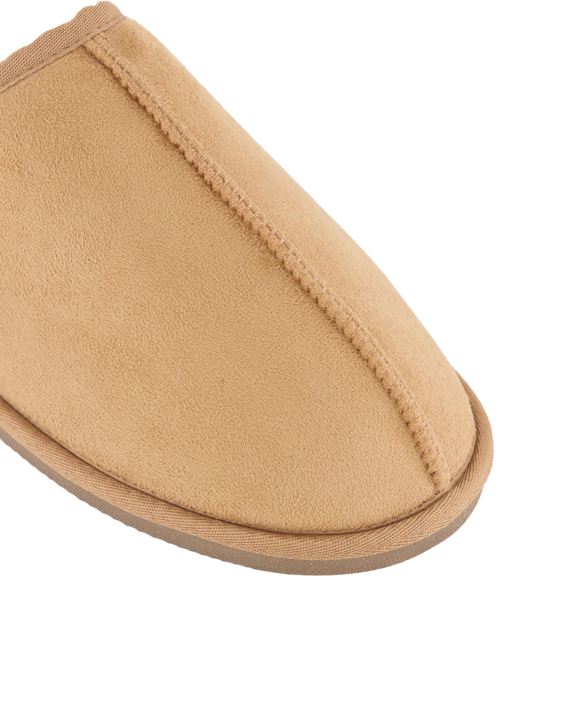 3 Hardsole Slipper Scuffs Chestnut, 3 of 3