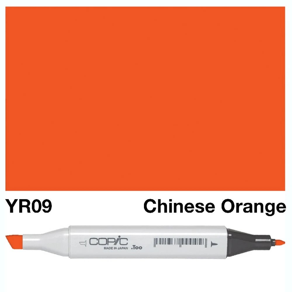 3 Copic Classic Original Dual Nib Marker YR09 Chinese Orange, 3 of 3
