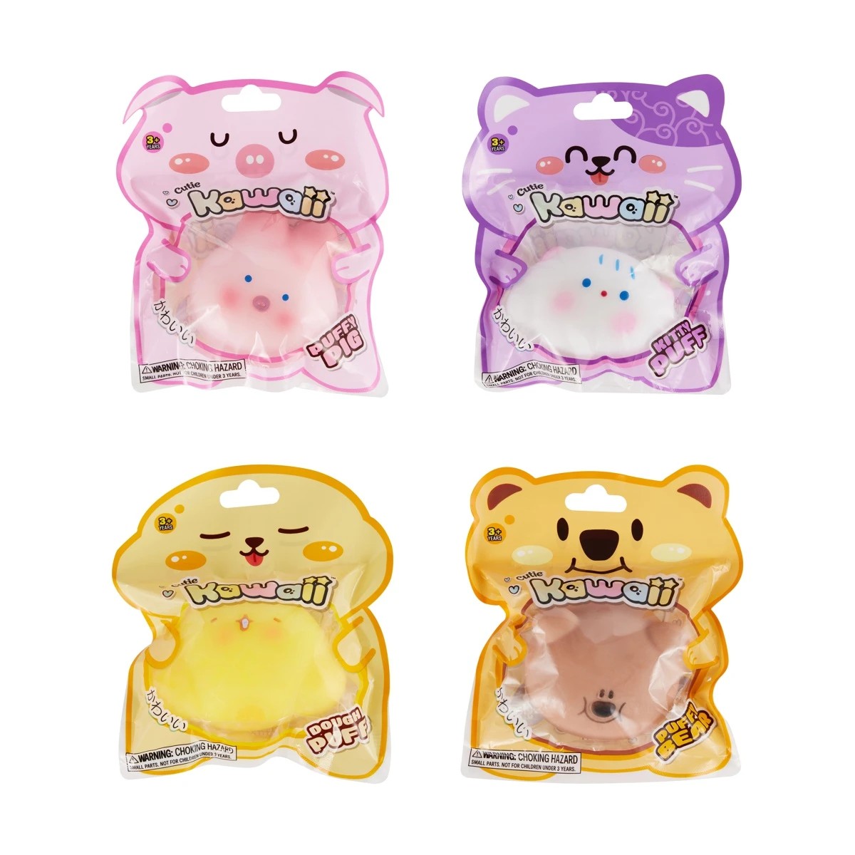 10 Cutie Kawaii Squishy Toy - Assorted, 10 of 10