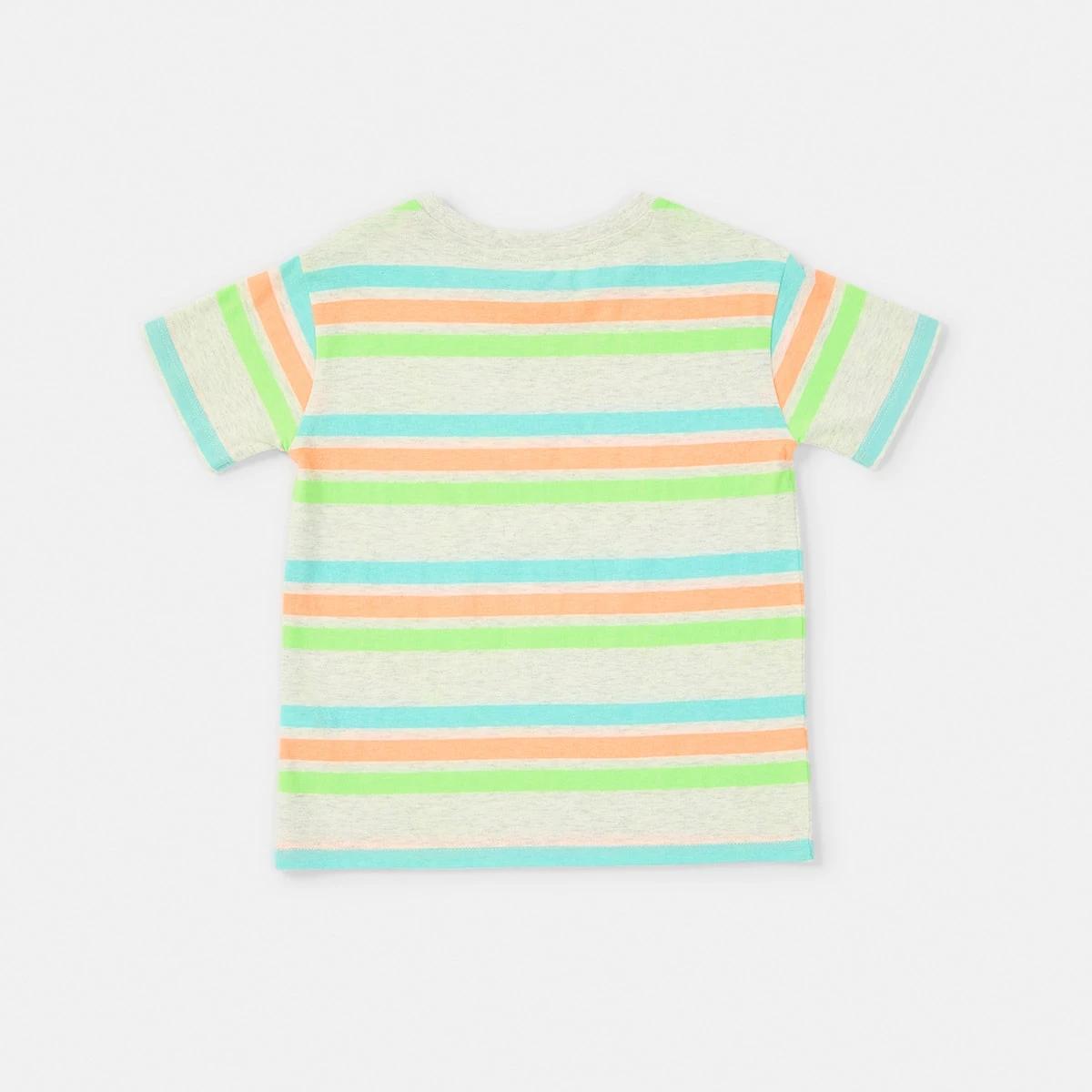 9 Stripe T-shirt Orng Multi, 9 of 9