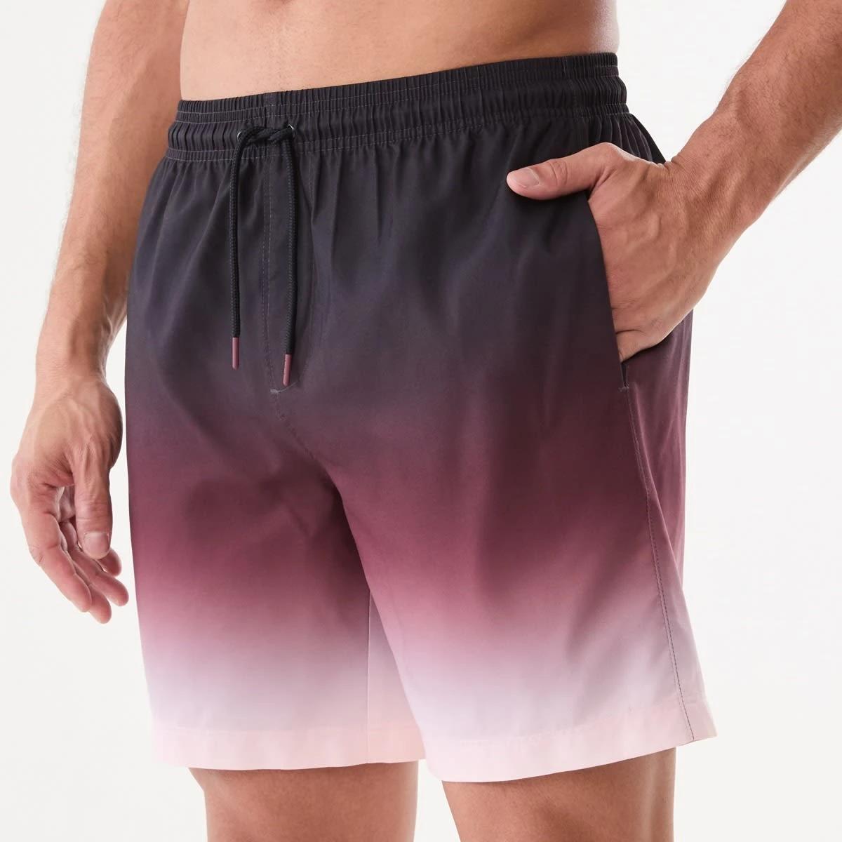 2 Regular Print Boardshorts TRIGRADIENT ANDORRA RED, 2 of 5