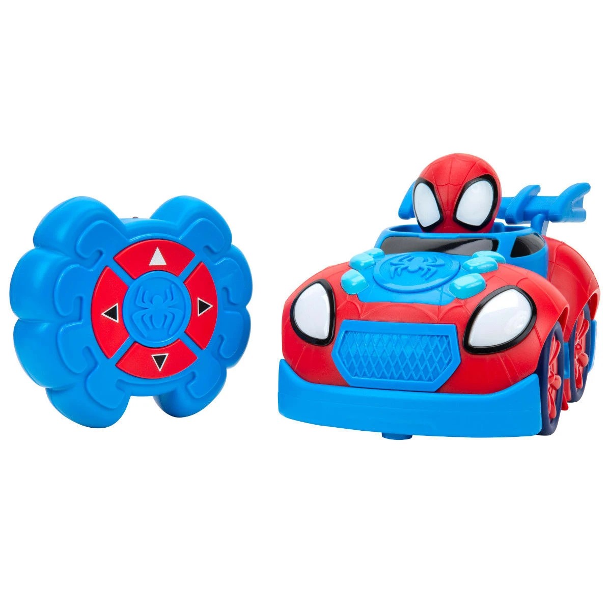 2 Disney Junior Marvel Spidey and His Amazing Friends Web Crawler RC Vehicle, 2 of 6