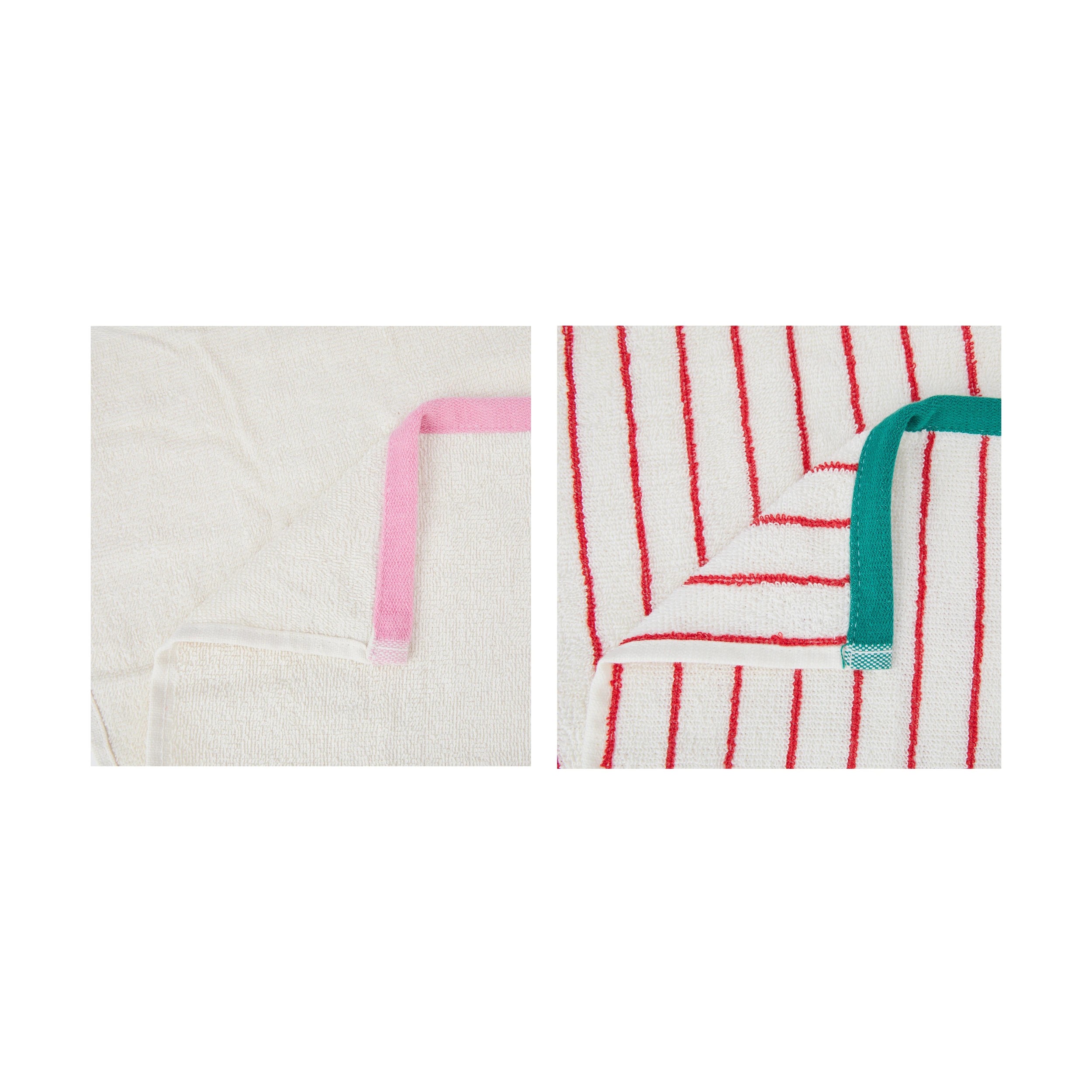 3 2 Pack Cotton Bow Hand Towels, 3 of 4