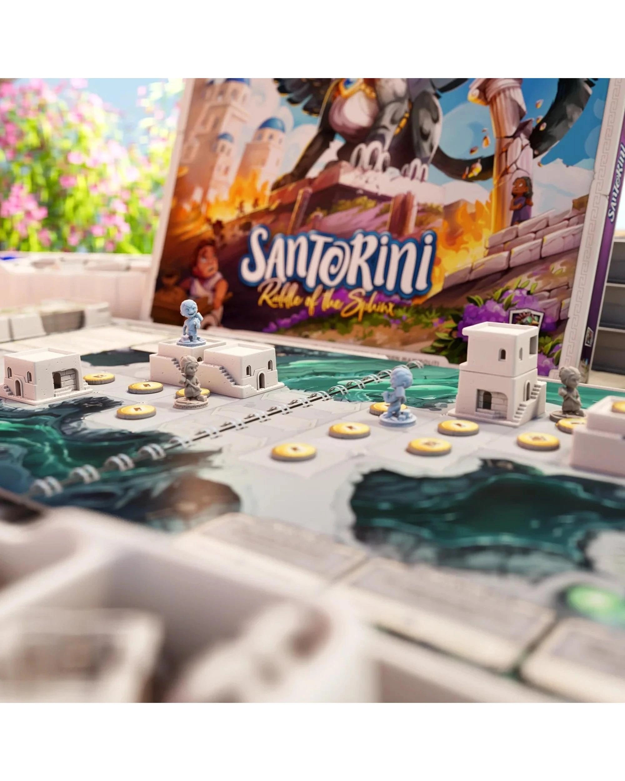 2 Santorini: Riddle of the Sphinx Board Game Expansion, 2 of 6