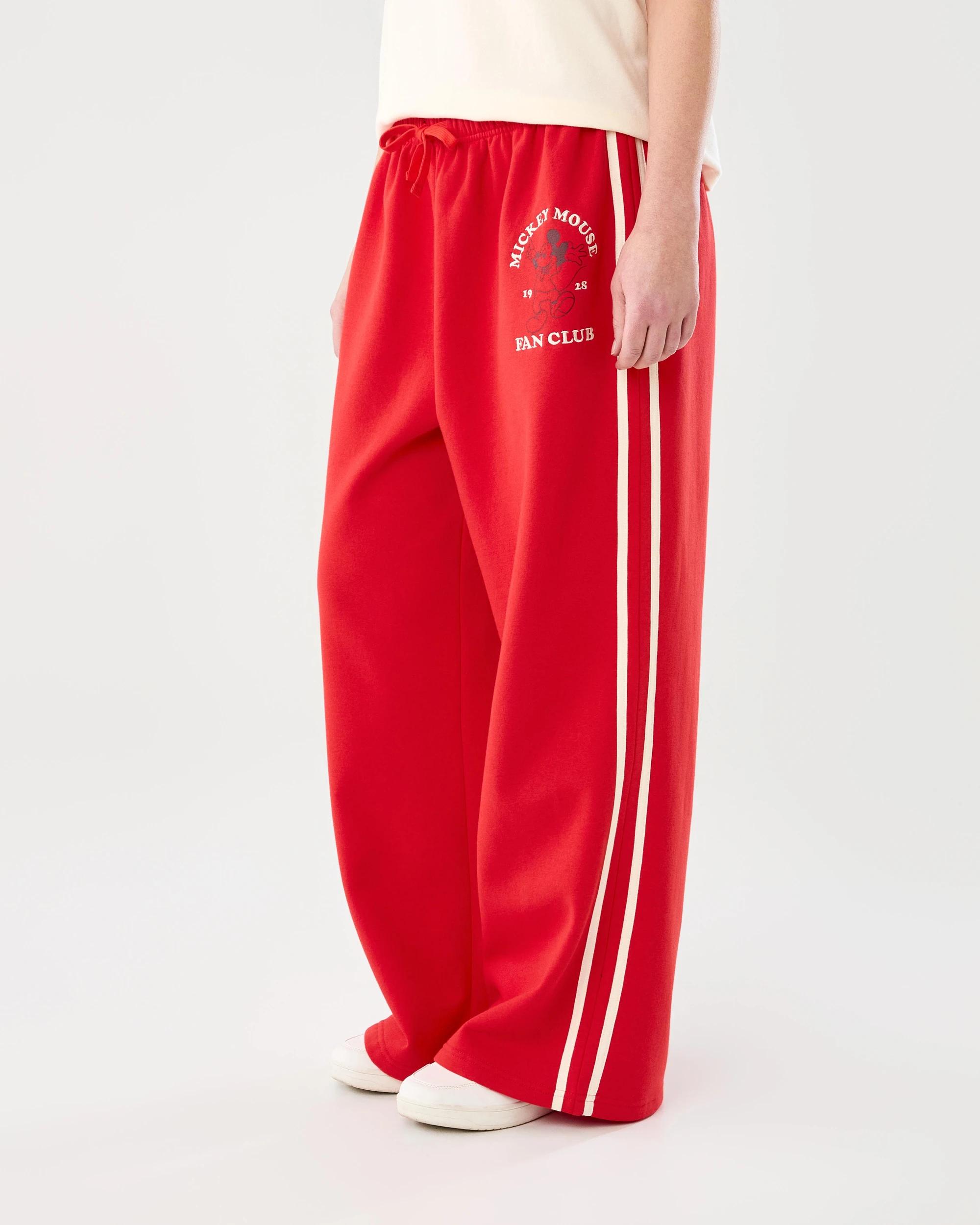 2 Mickey Mouse License Wide Leg Trackpants Mickey M, 2 of 7