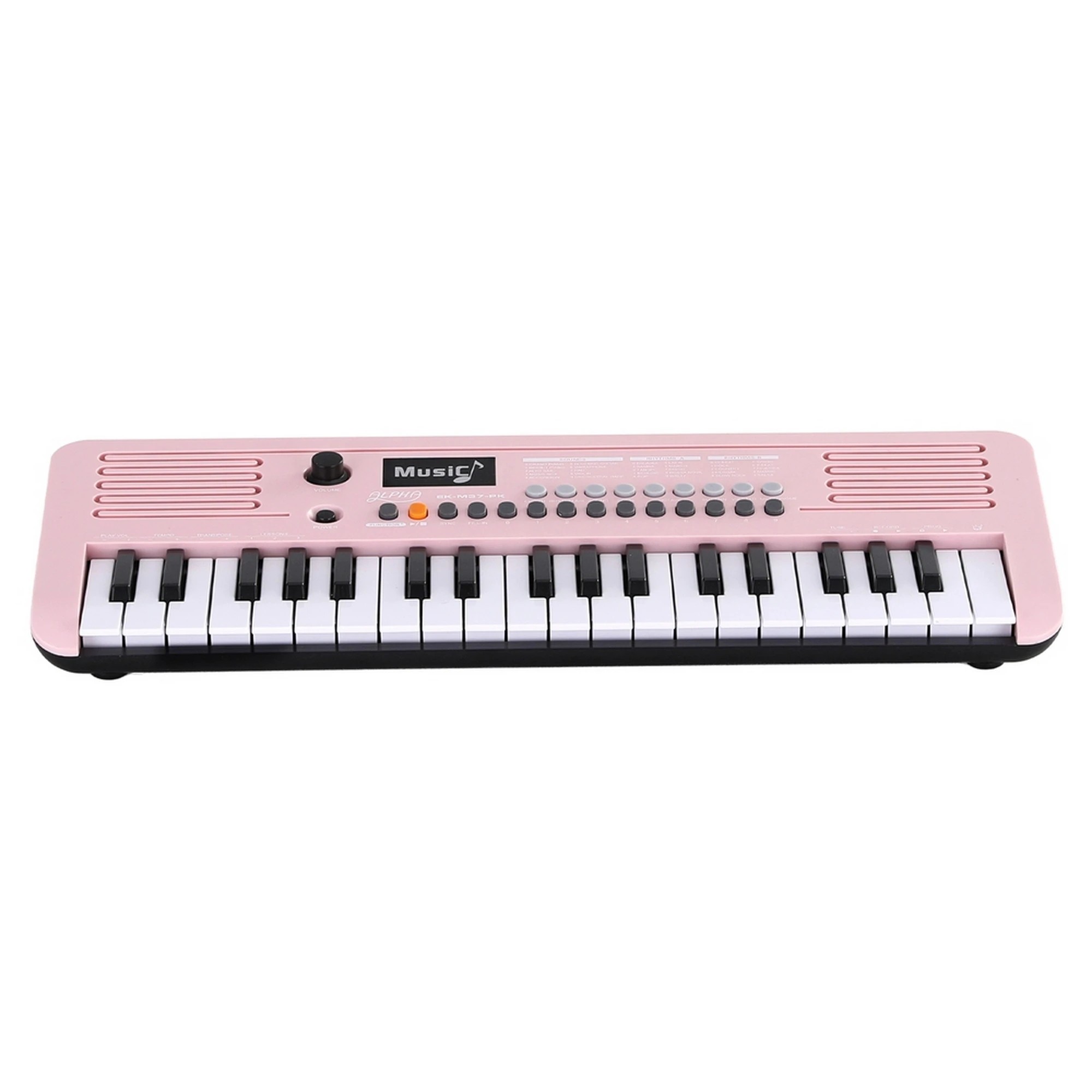 3 Alpha 37-Key Digital Piano Keyboard for Kids Beginners Electronic Keyboard Piano Gift - Pink, 3 of 7