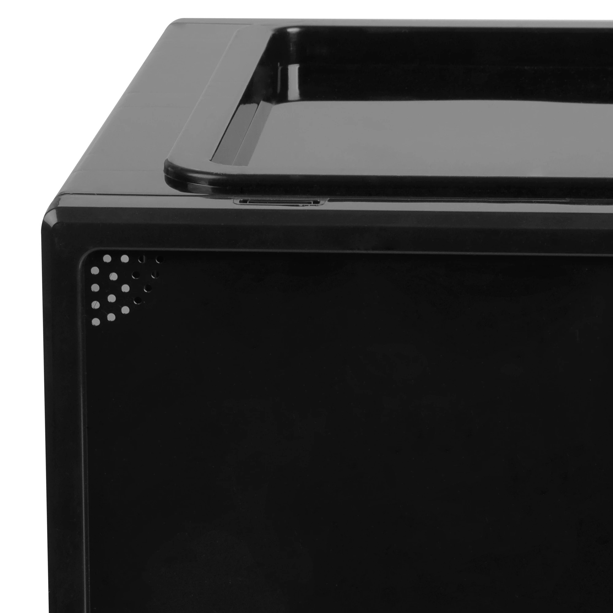 4 Stacked Shoe Box Acrylic Sneaker Display Case Magnetic Door Anti-oxidation, 4 of 8