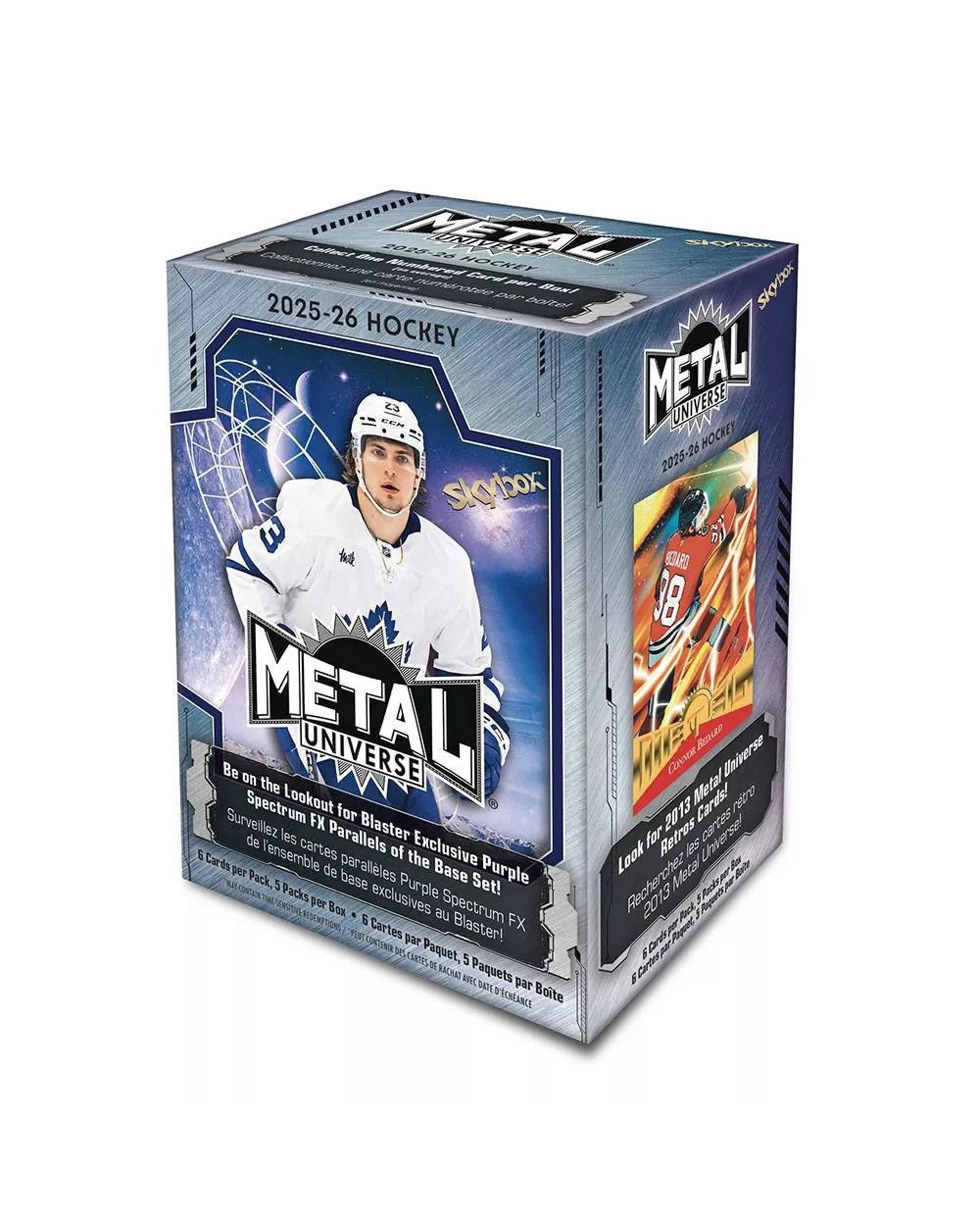 1 Upper Deck 2025/2026 NHL Hockey Skybox Metal Universe Blaster Box, 1 of 3