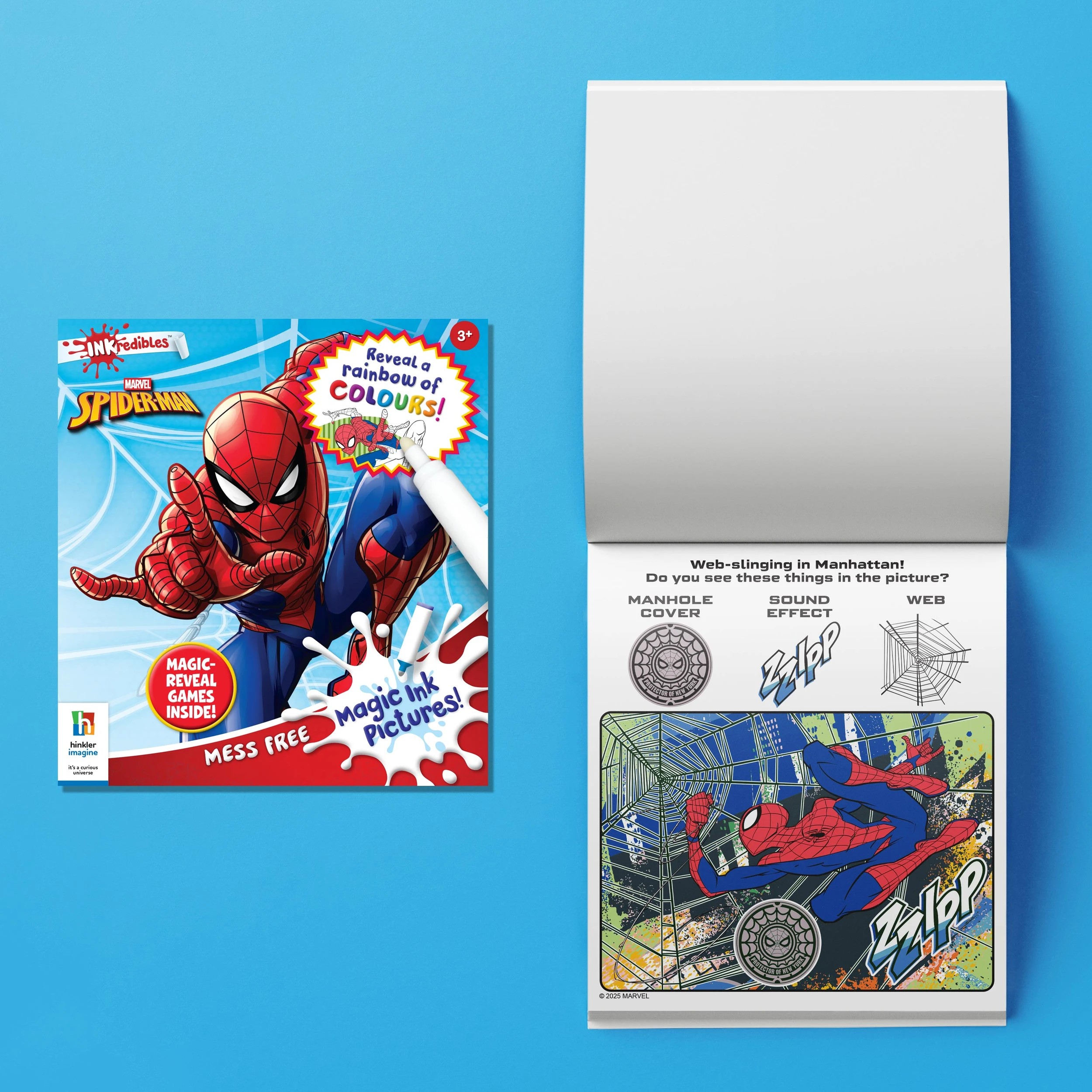 9 INKredibles Marvel Spider-Man Mess-Free Activity Kit - Book, 9 of 9