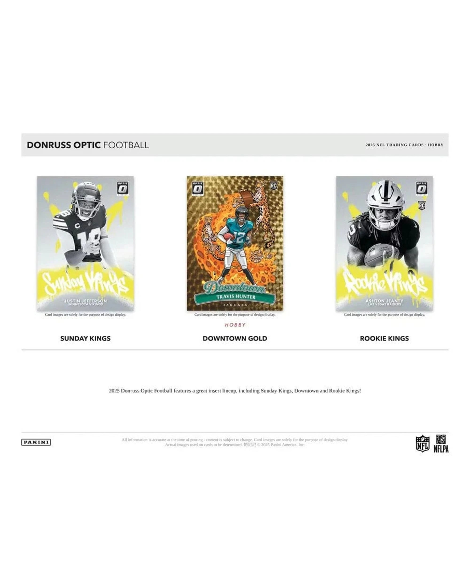 5 Panini 2025 NFL Donruss Optic Football Hobby Box, 5 of 6