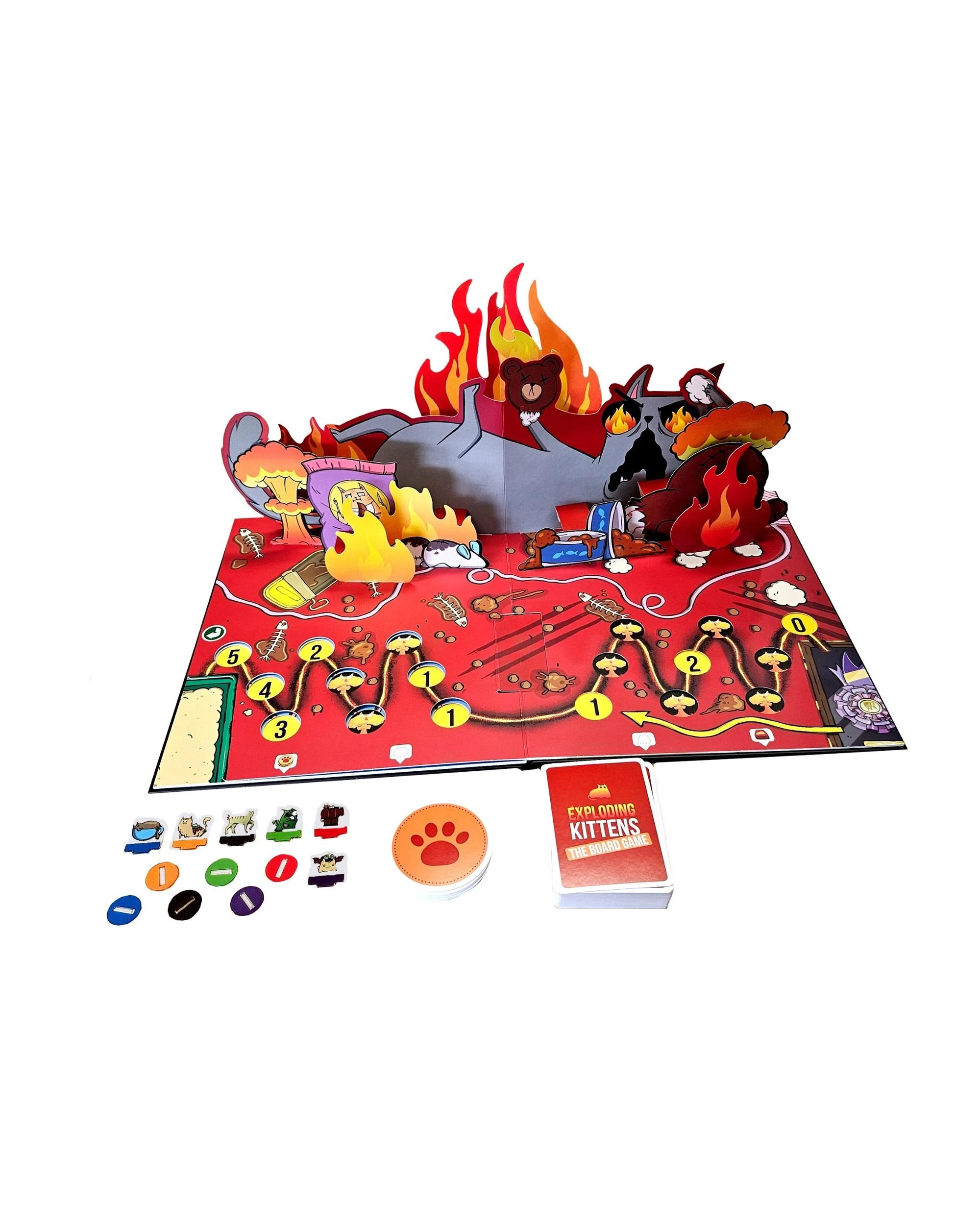 3 Exploding Kittens LLC Exploding Kittens The Board Game Super Fan Edition, 3 of 3