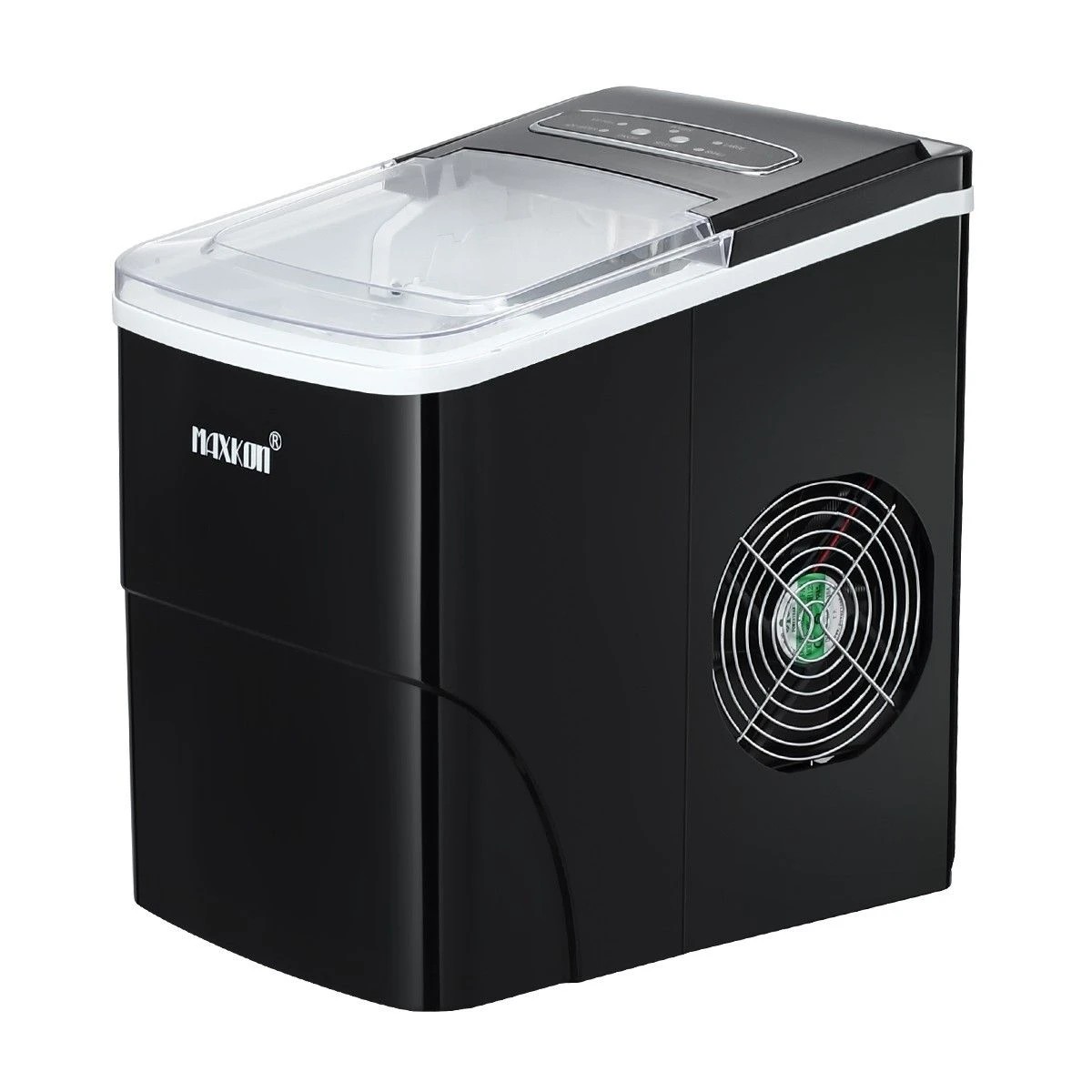 4 MAXKON Ice Maker Cube Machine 12KG Capacity Black, 4 of 4