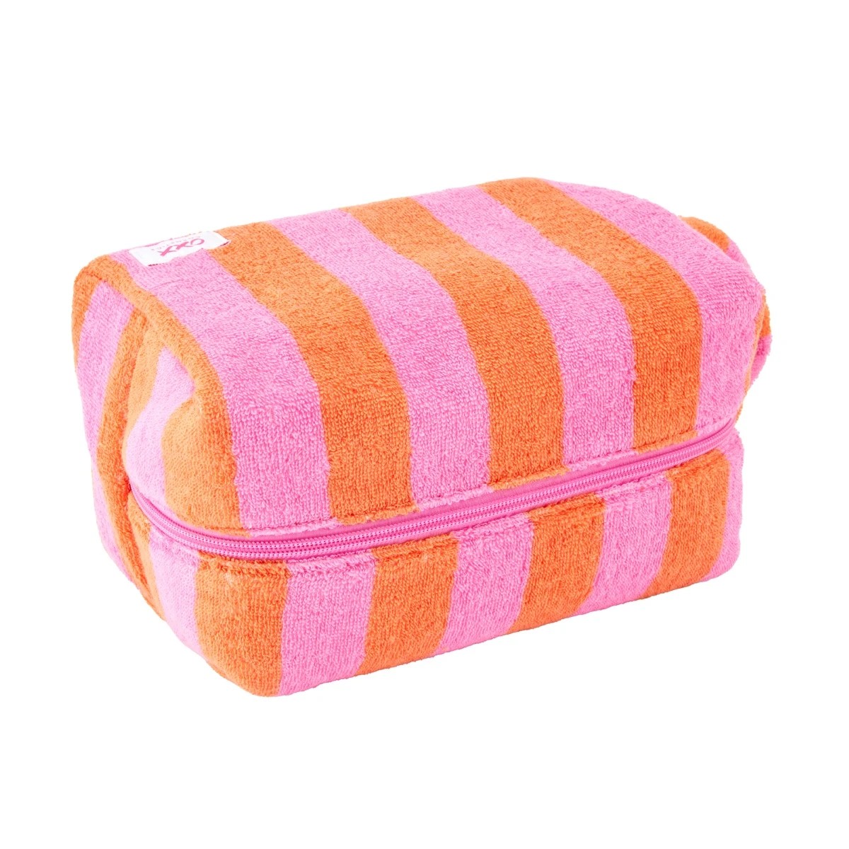 4 OXX Cosmetics Makeup Bag - Pink and Orange, 4 of 5
