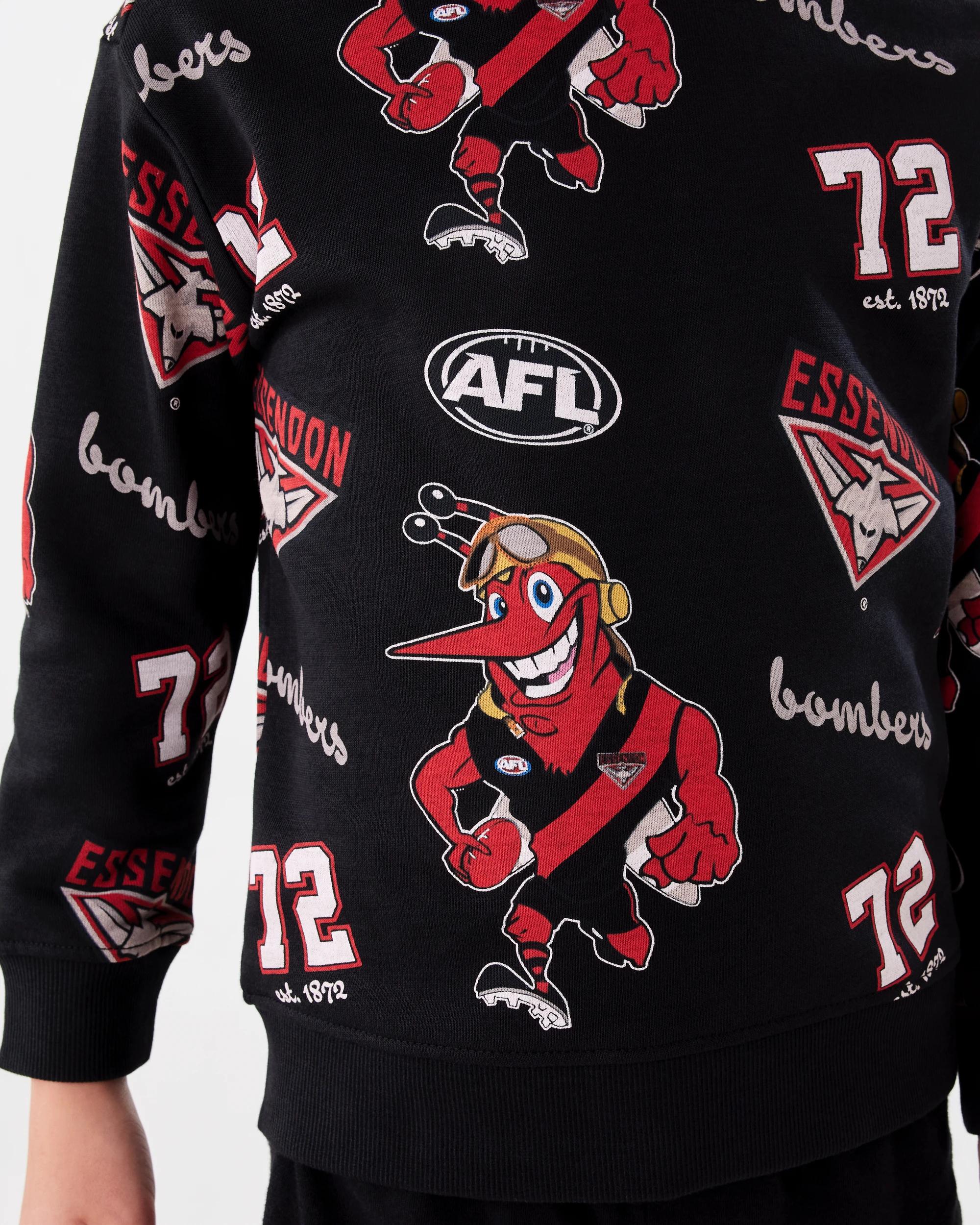 6 Official AFL Kids Hoodie Essendon, 6 of 10