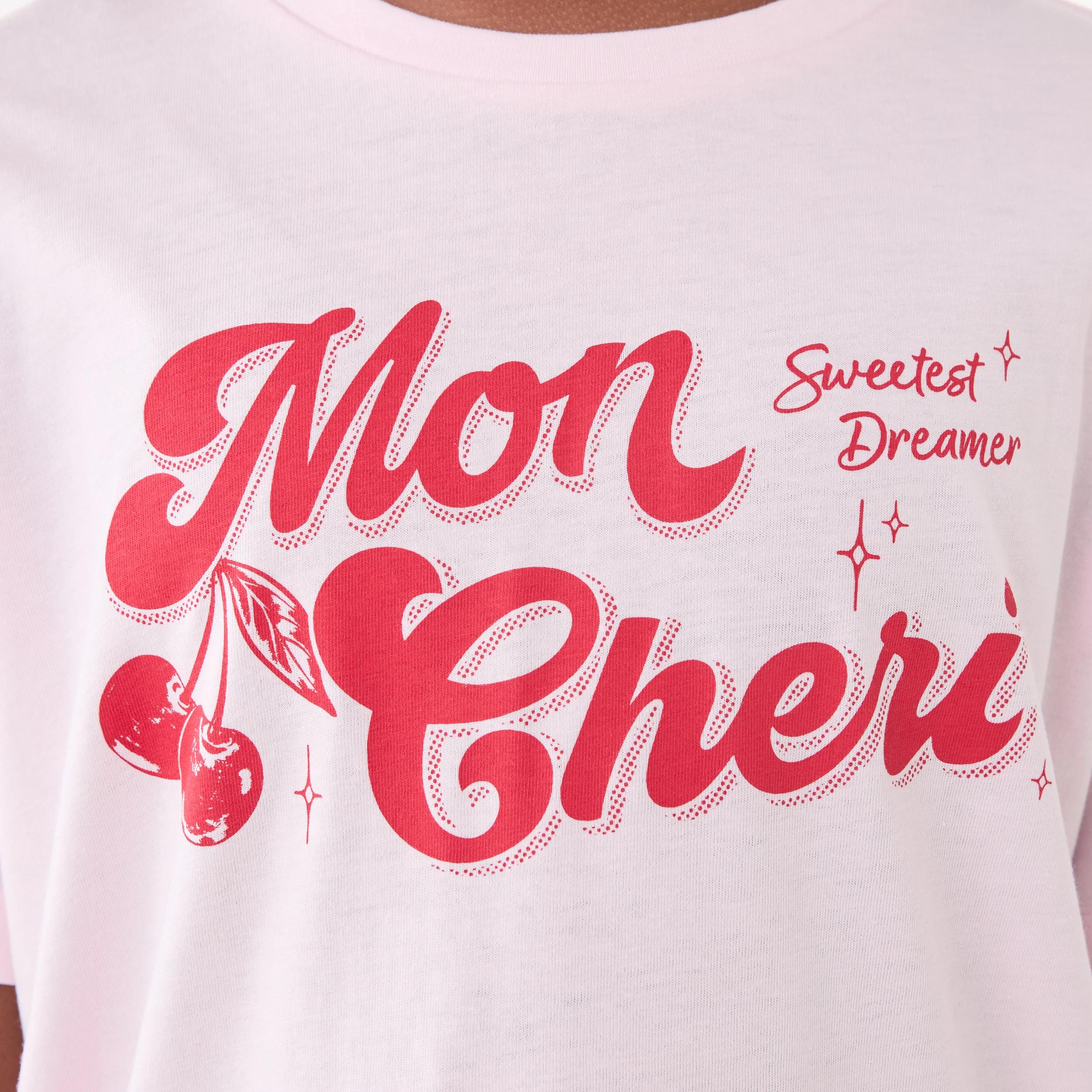 4 Short Sleeve Knit Pyjama Set Mon Cheri, 4 of 8