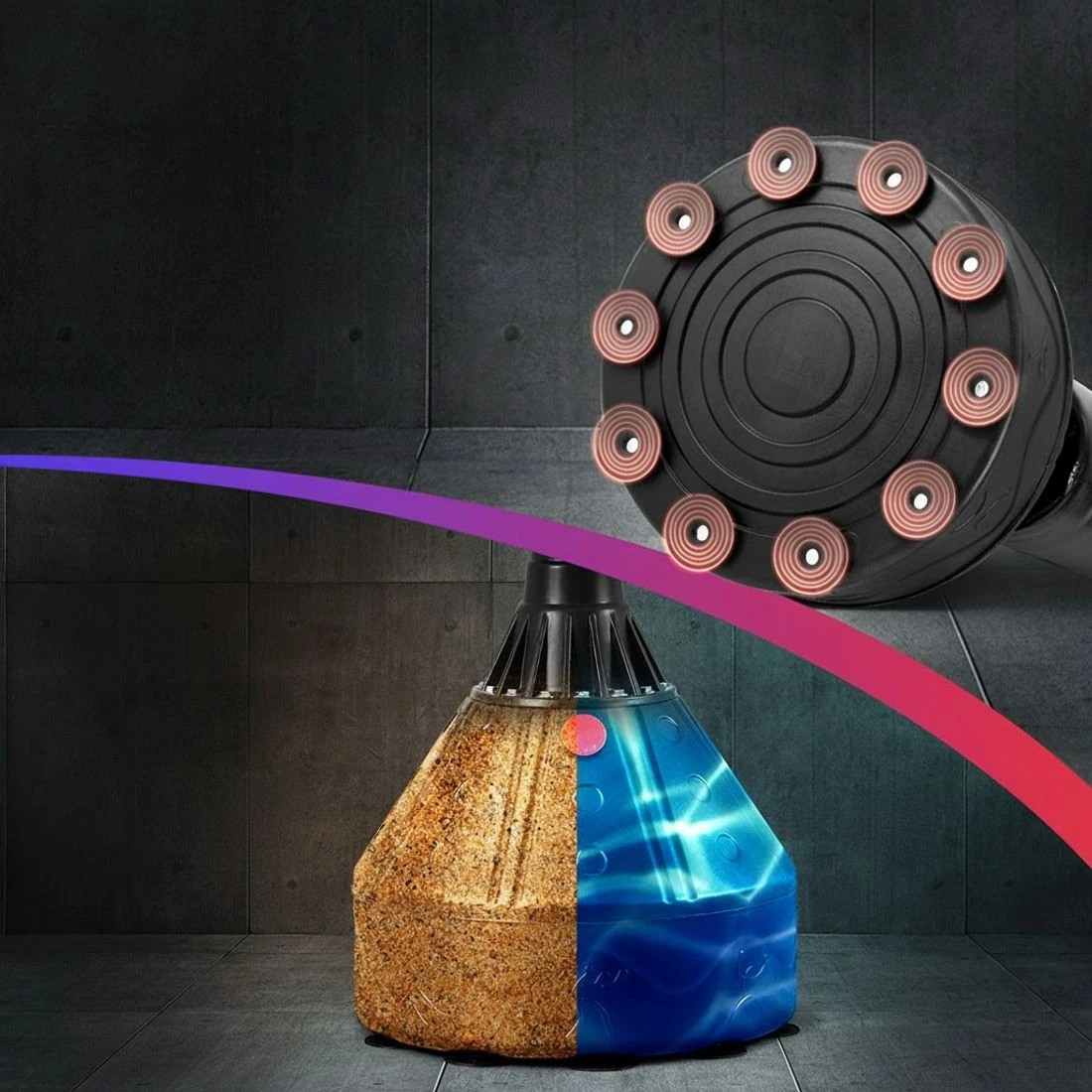 5 Everfit Boxing Punching Bag Stand 170CM Home Gym Training Equipment - Black, 5 of 6