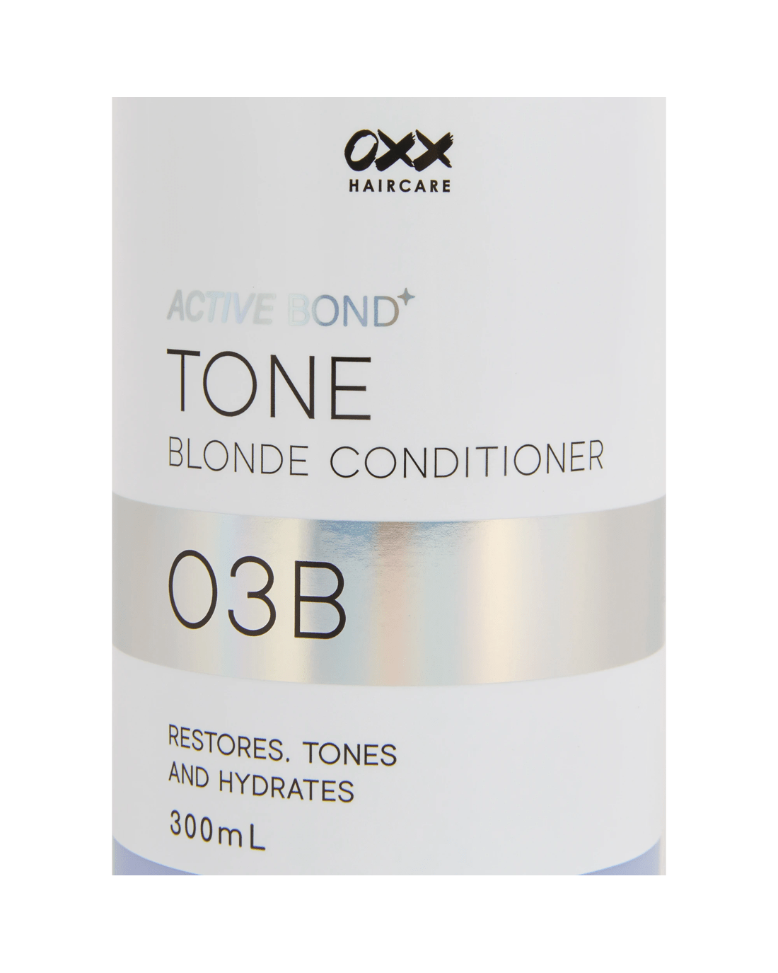 4 OXX Haircare Active Bond+ 03B Tone Blonde Conditioner 300ml, 4 of 4