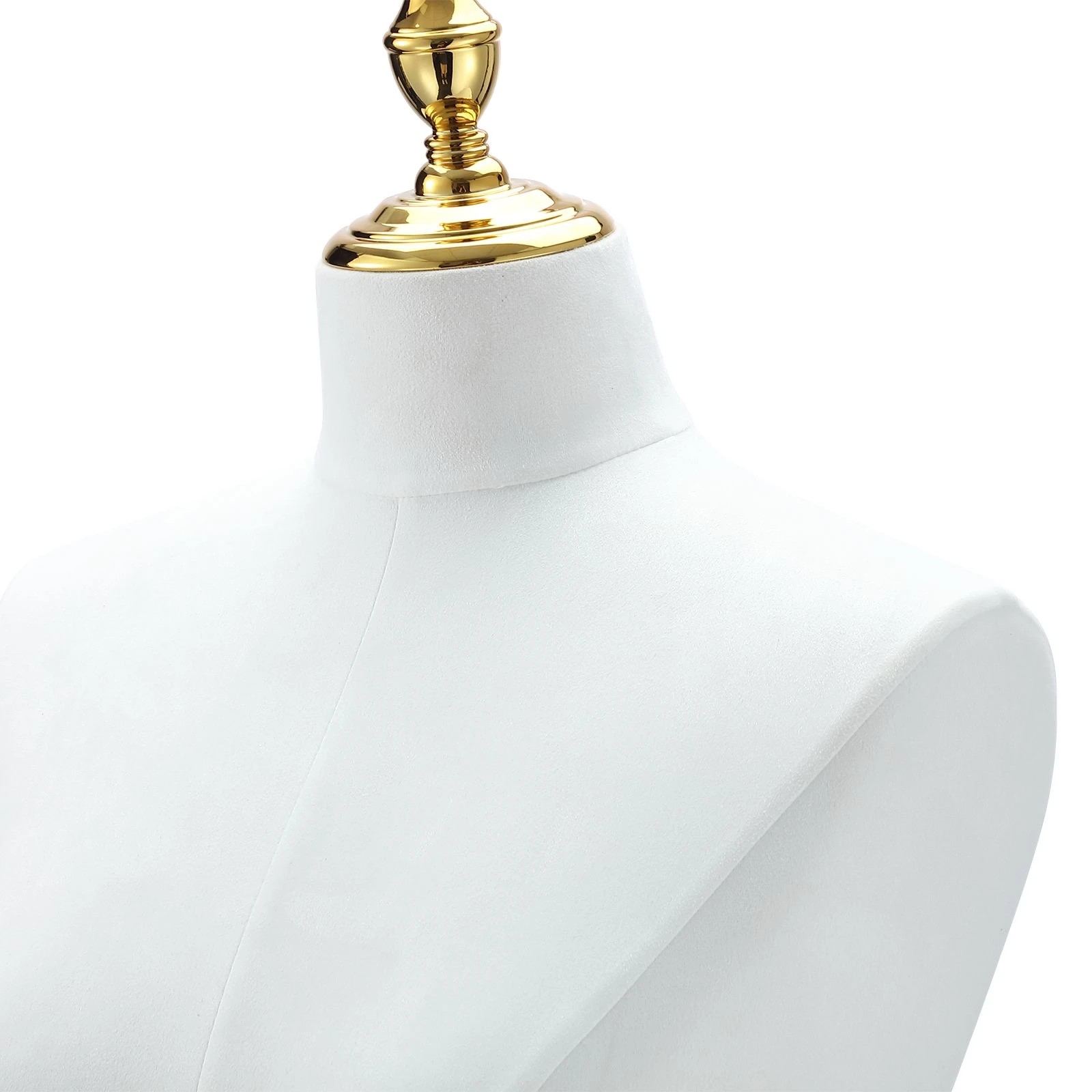 5 Ausway Adjustable Pinnable Female Mannequin Women Dress Form Dummy with Stand for Clothes Sewing Display, 5 of 6