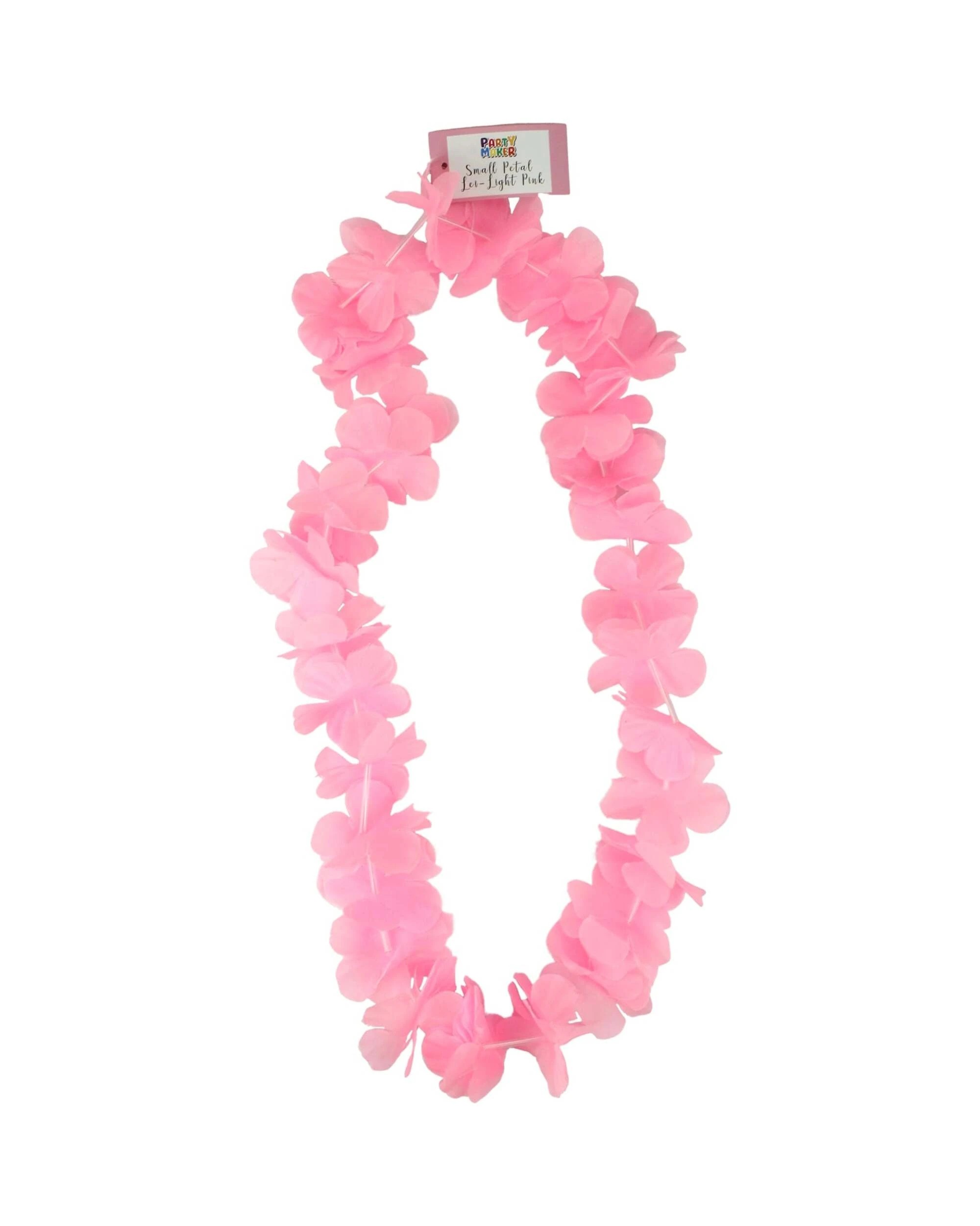 1 Party Maker Light Small Petal Tropical Lei - Pink, 1 of 1