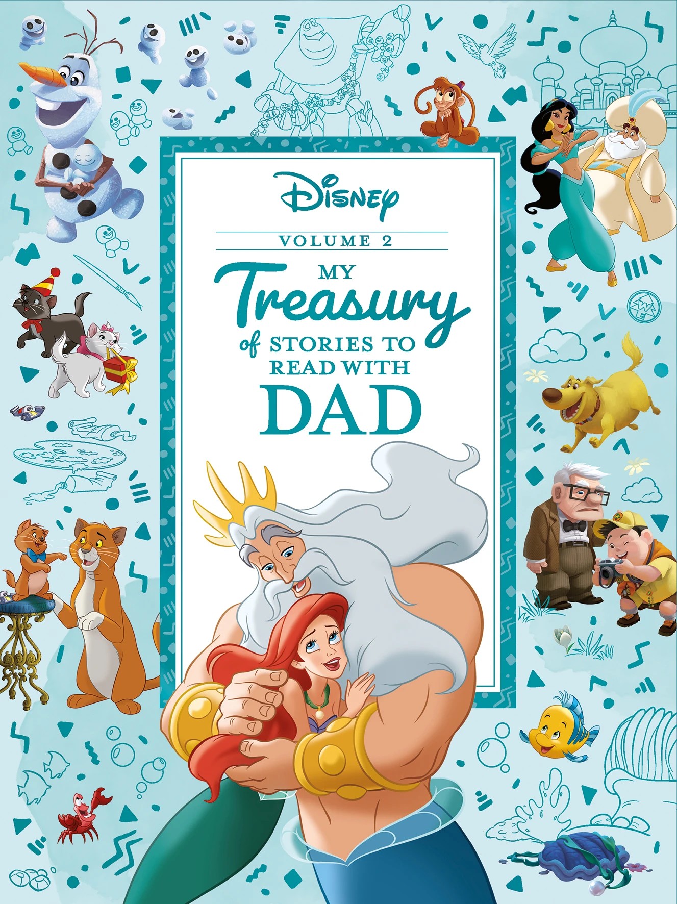 2 Disney My Treasury of Stories to Read with Dad: Volume 2 - Book, 2 of 3