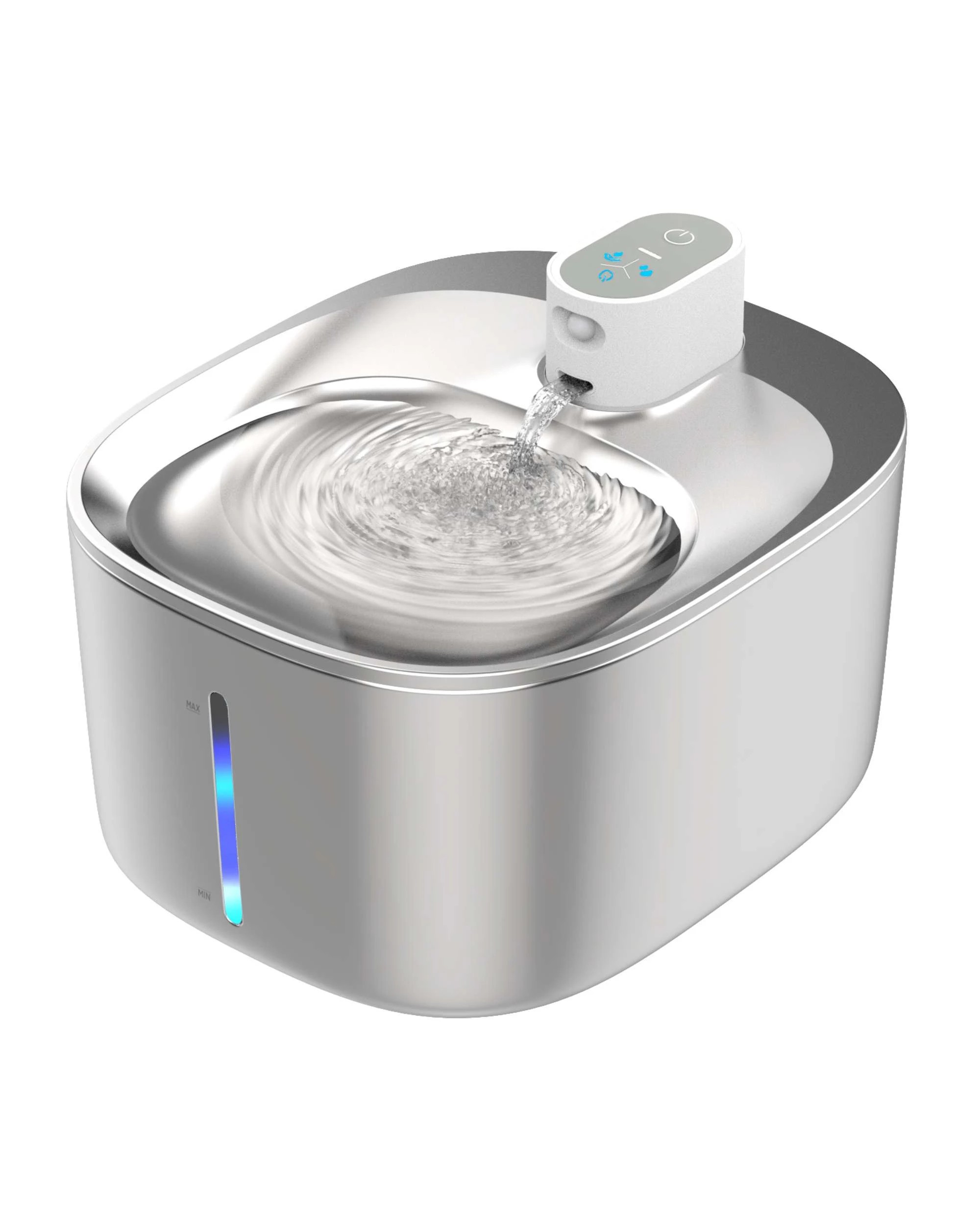 1 Advwin Automatic Pet Water Fountain 4L Wireless Stainless Steel, 1 of 7