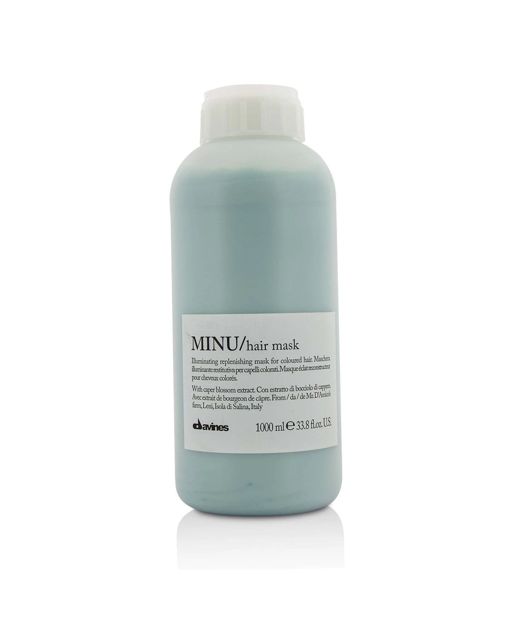 1 Davines Minu Illuminating Replenishing Mask (For Coloured Hair) 1000ml/33.8oz, 1 of 4