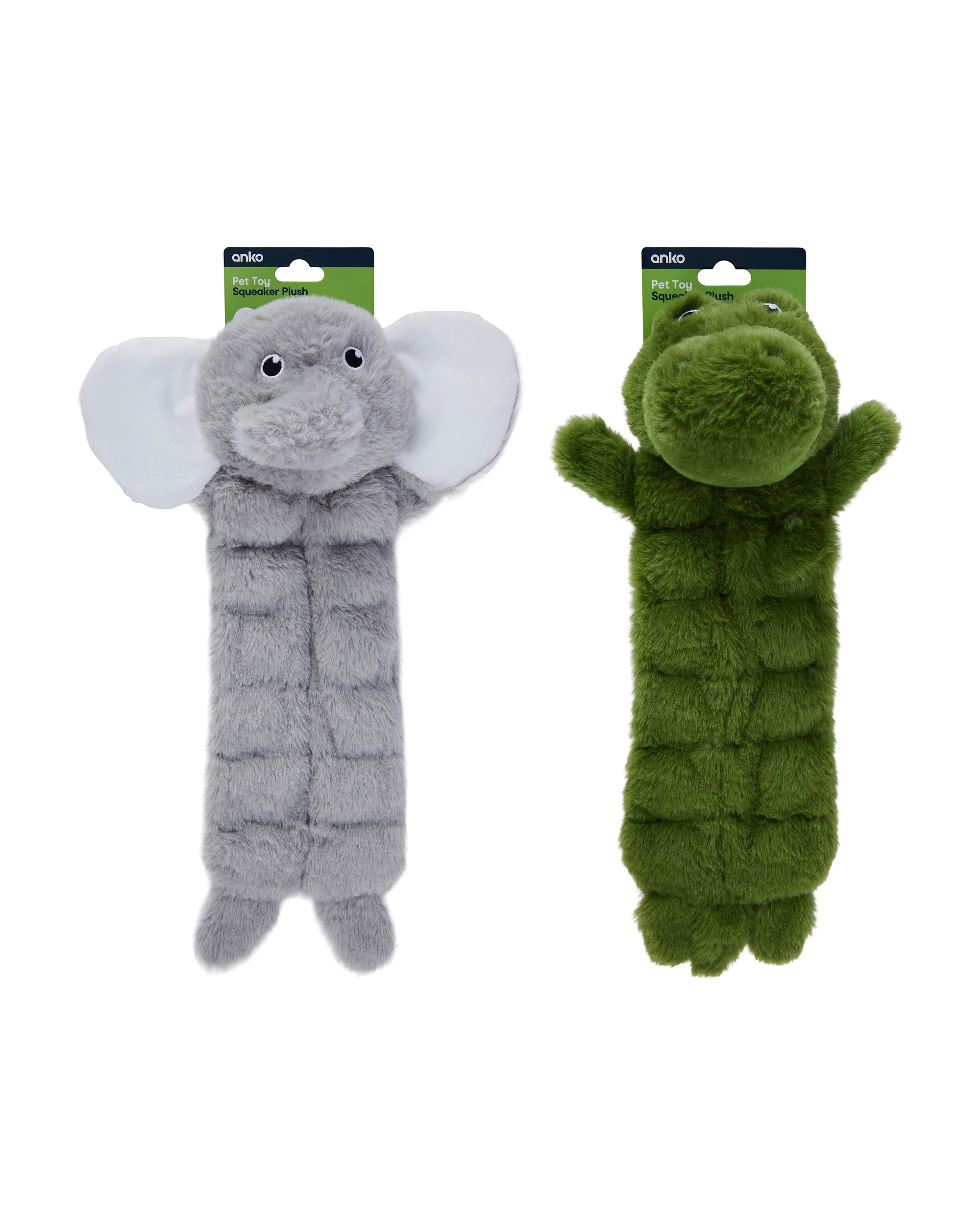 4 Pet Toy 12 Squeaker Plush - Assorted, 4 of 4