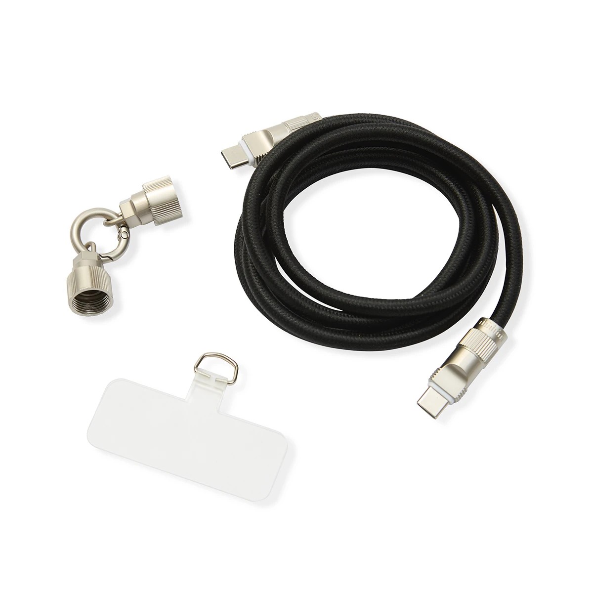 6 Body Strap Charging Cable - Black, 6 of 9