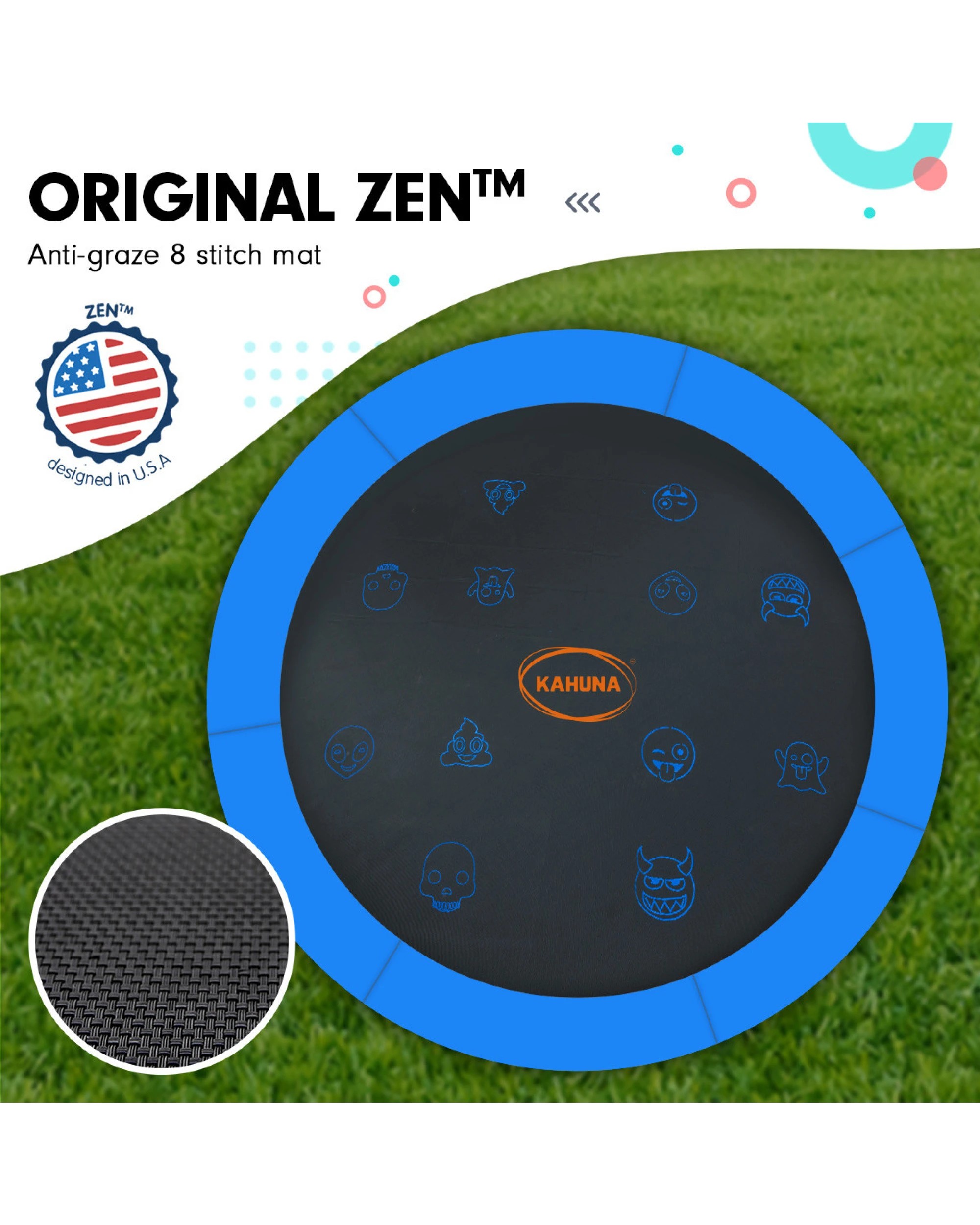 4 Kahuna Pro 12 ft Trampoline with Mat, Reversible Pad, Basketball Set, 4 of 10