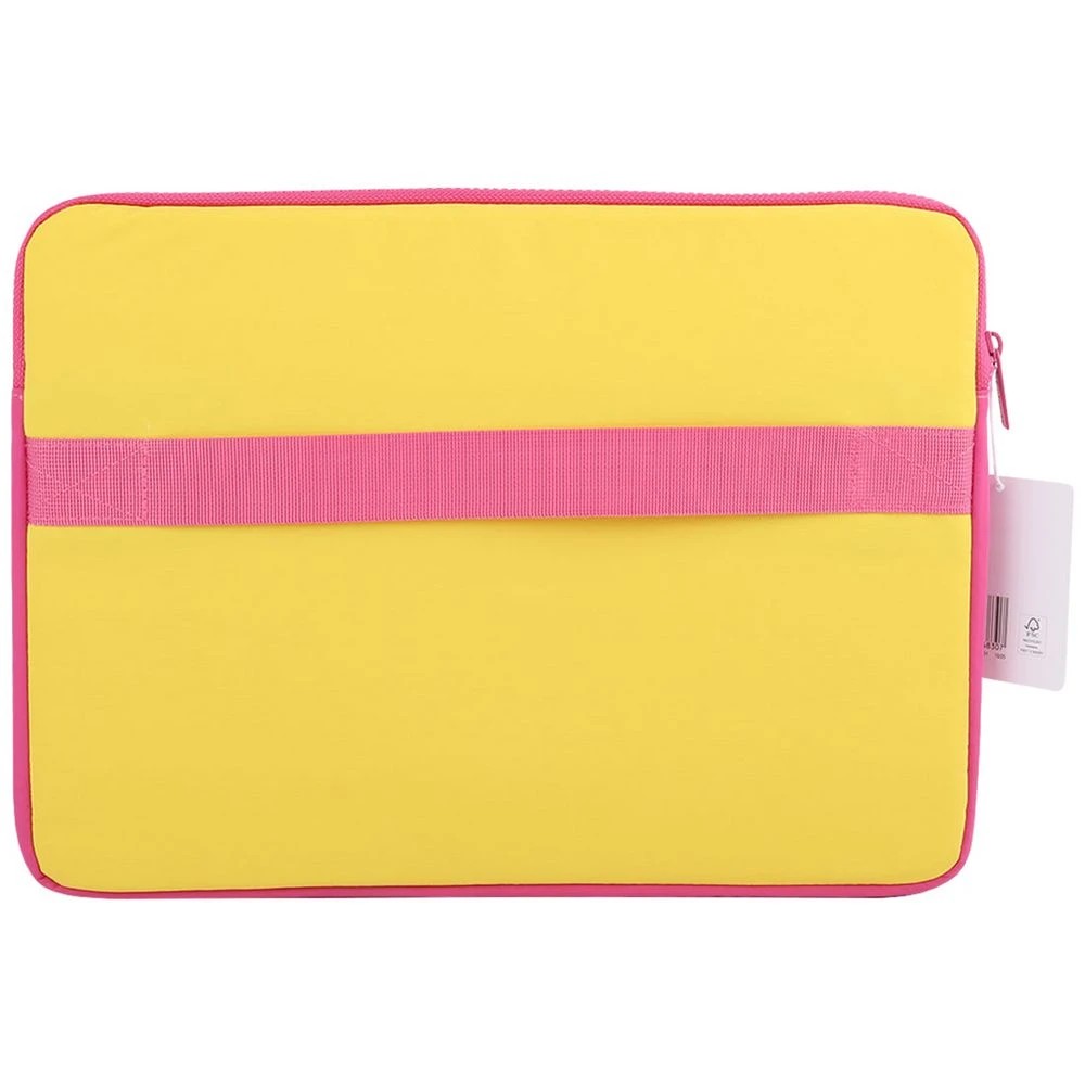3 Studymate 14" Colourblock Laptop Sleeve Pink, 3 of 4