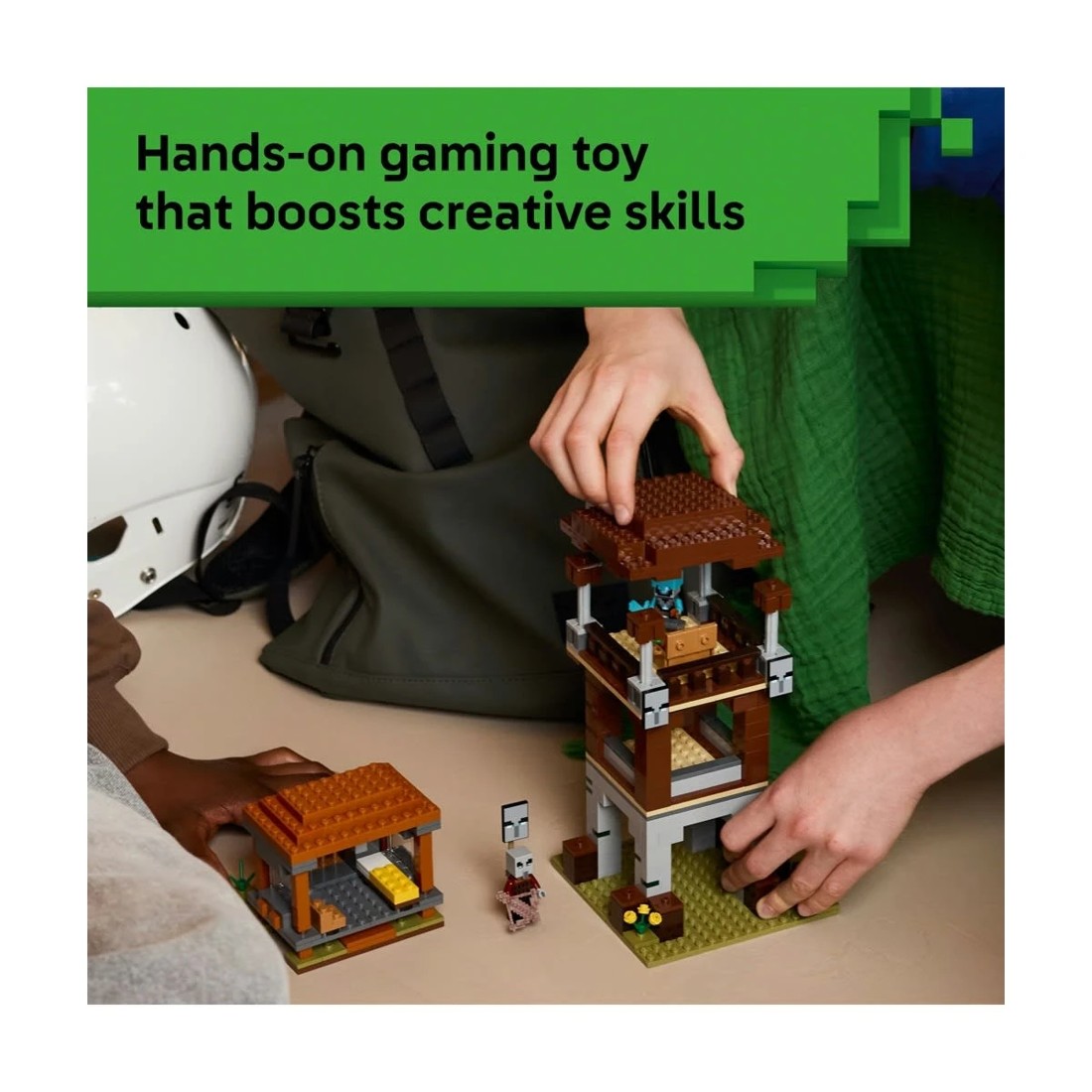 5 LEGO Minecraft The Pillager Outpost and Ravager 21278, 5 of 10