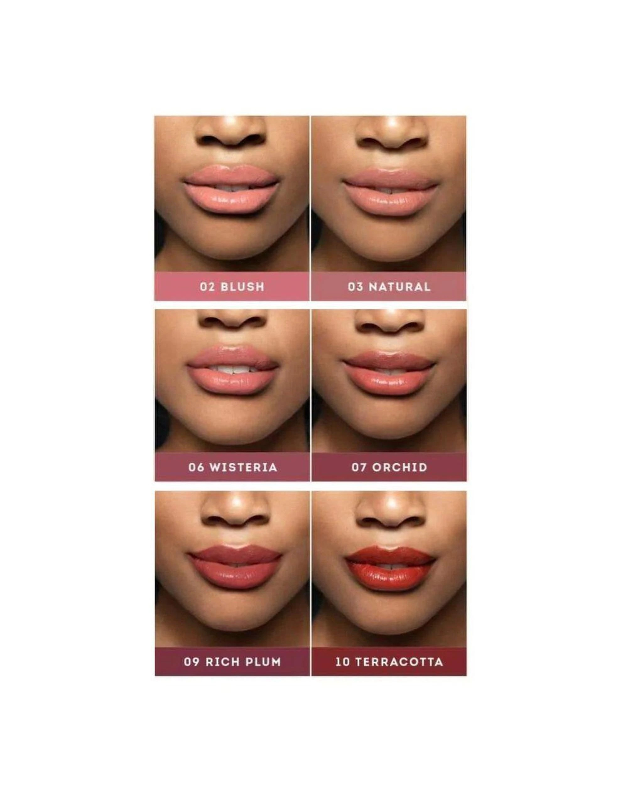 2 Nude by Nature Satin Liquid Lipstick 3.75mL - 06 Wisteria - Burgundy, 2 of 2