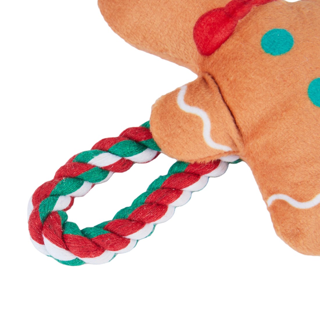 4 Christmas Dog Toys in Stocking, 4 of 8